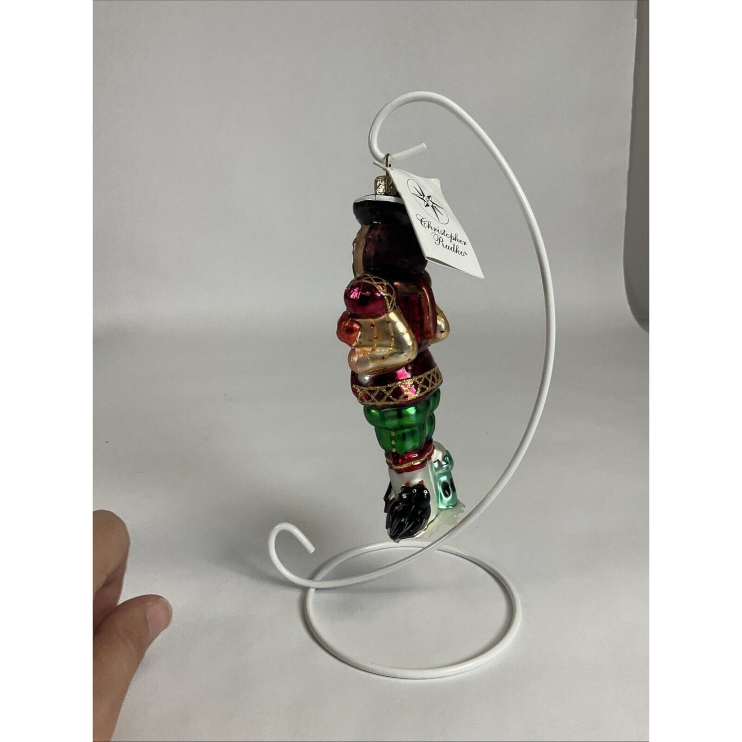 Radko Vintage King Henry VIII + Rags To Romance Boy Christmas Ornaments /Damaged