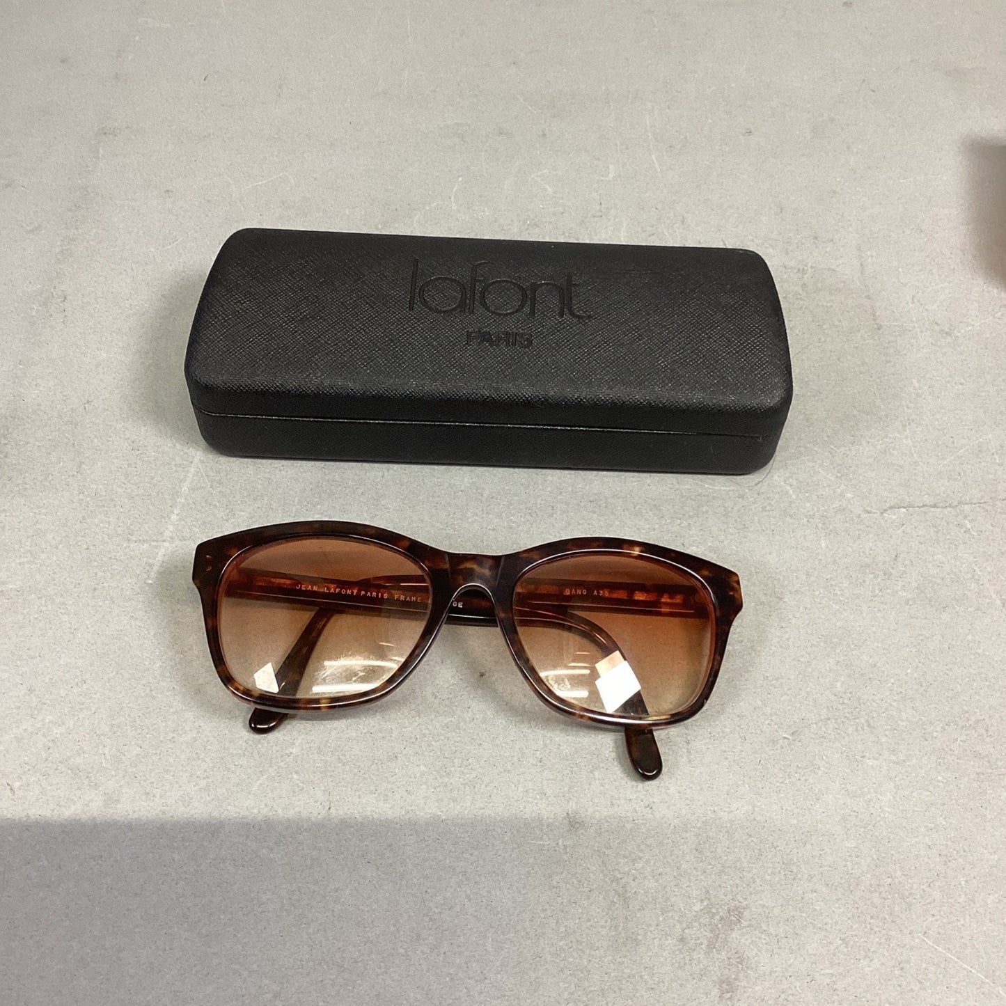 Jean Lafont Paris Frame Gang A35 Women’s Tortoise Sunglasses - Made In France