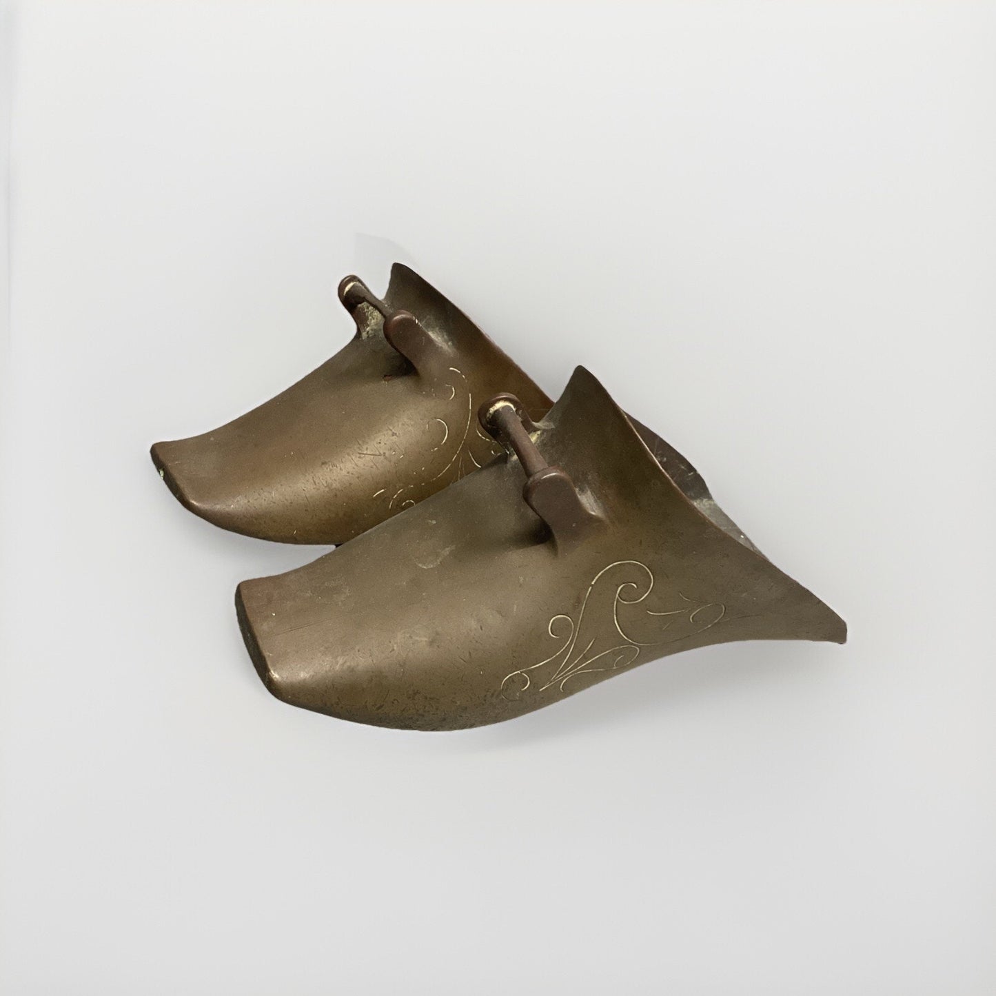 Pair Of Vintage Brass Conquistador Spanish Horse Stirrups
