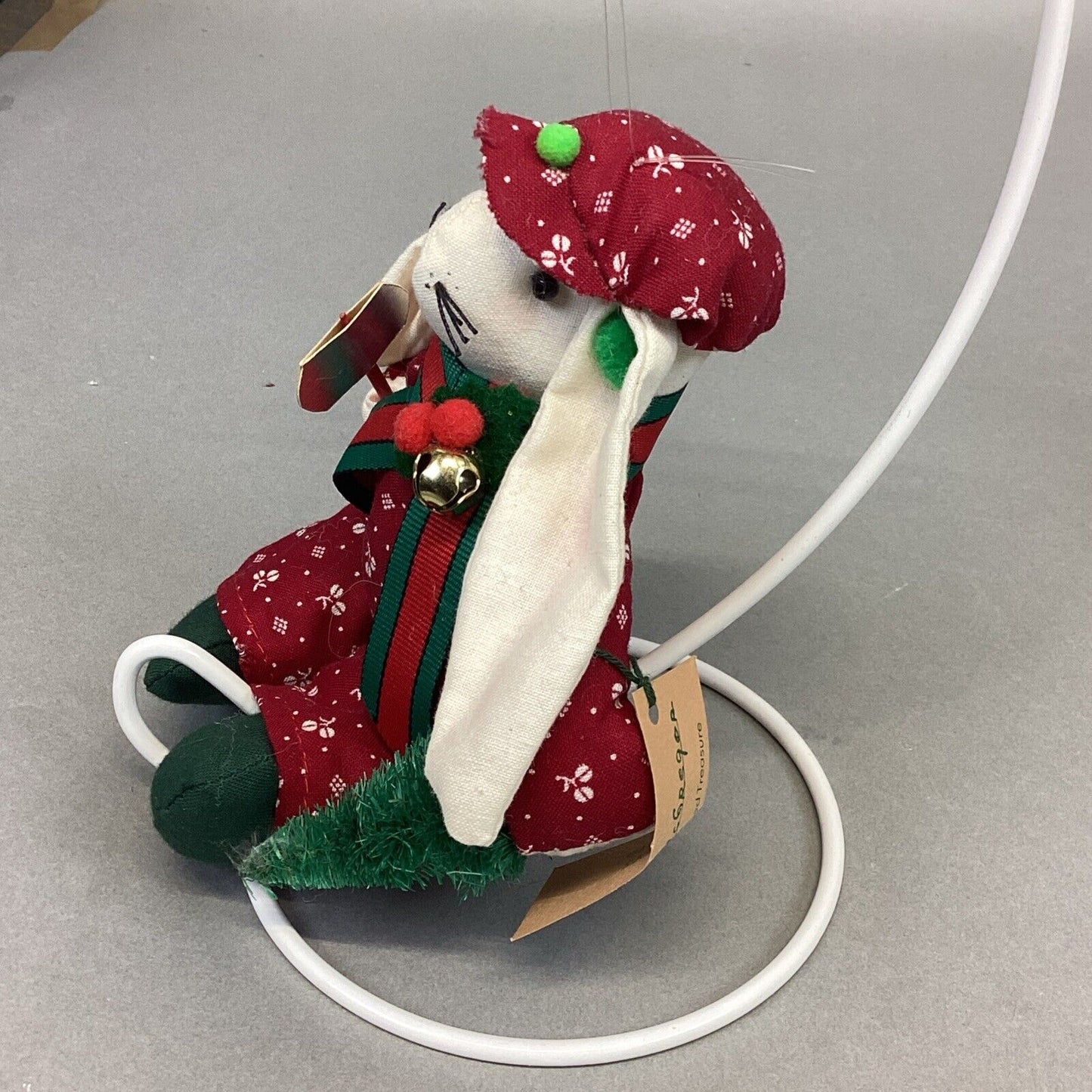 Peter McGregor And Anny McGregor Handcrafted Bunny Ornaments