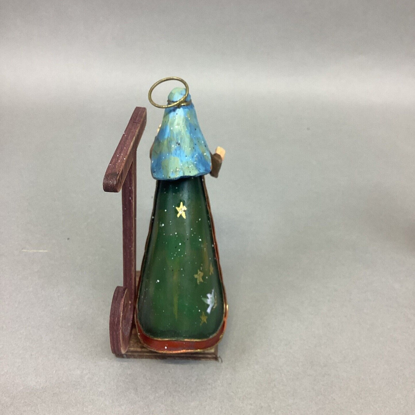 QVC Joy Nativity Scene Wooden 3 Piece Set Christmas Decoration Wood