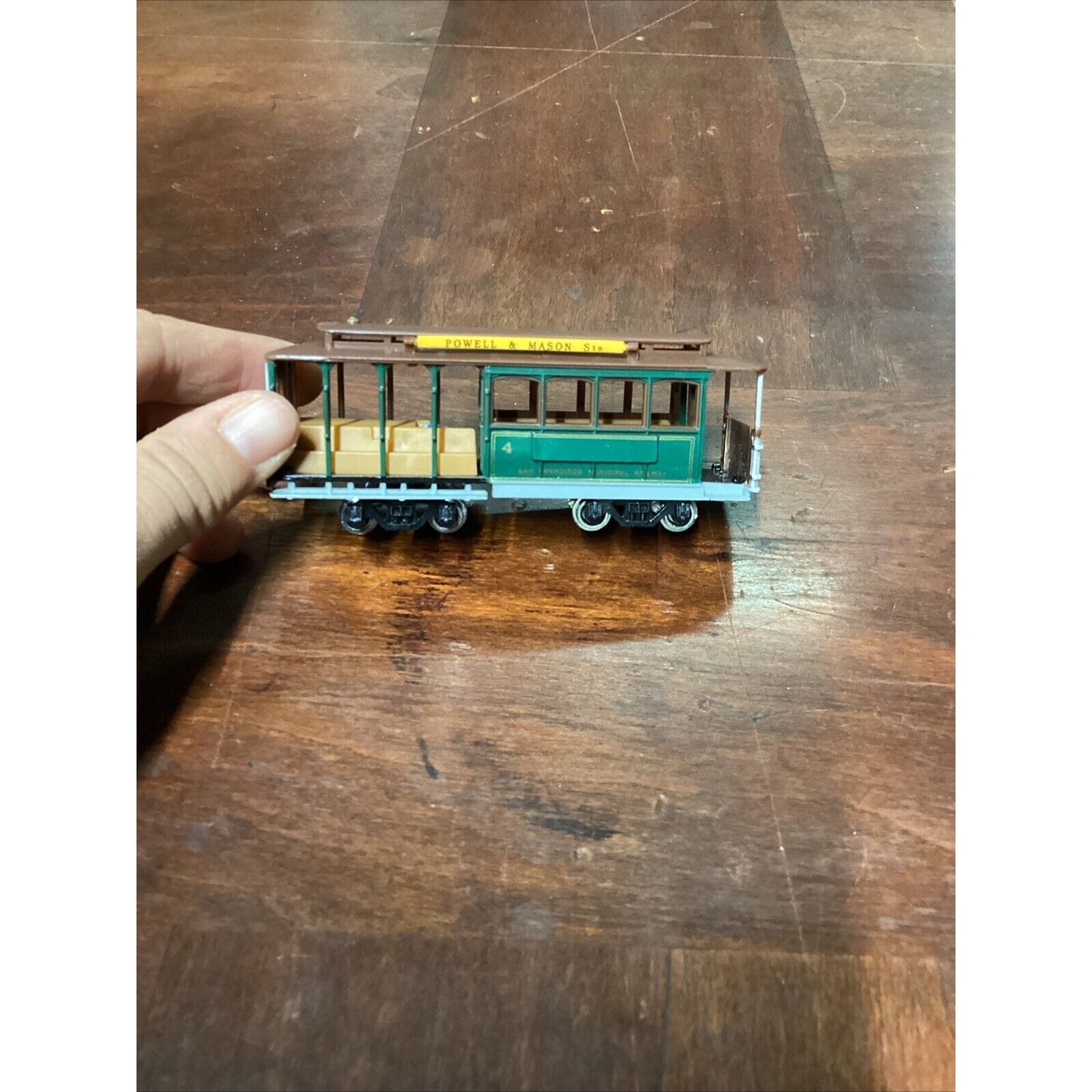 2 Classic Street Cars - Desire Trolley & San Francisco Cable Car