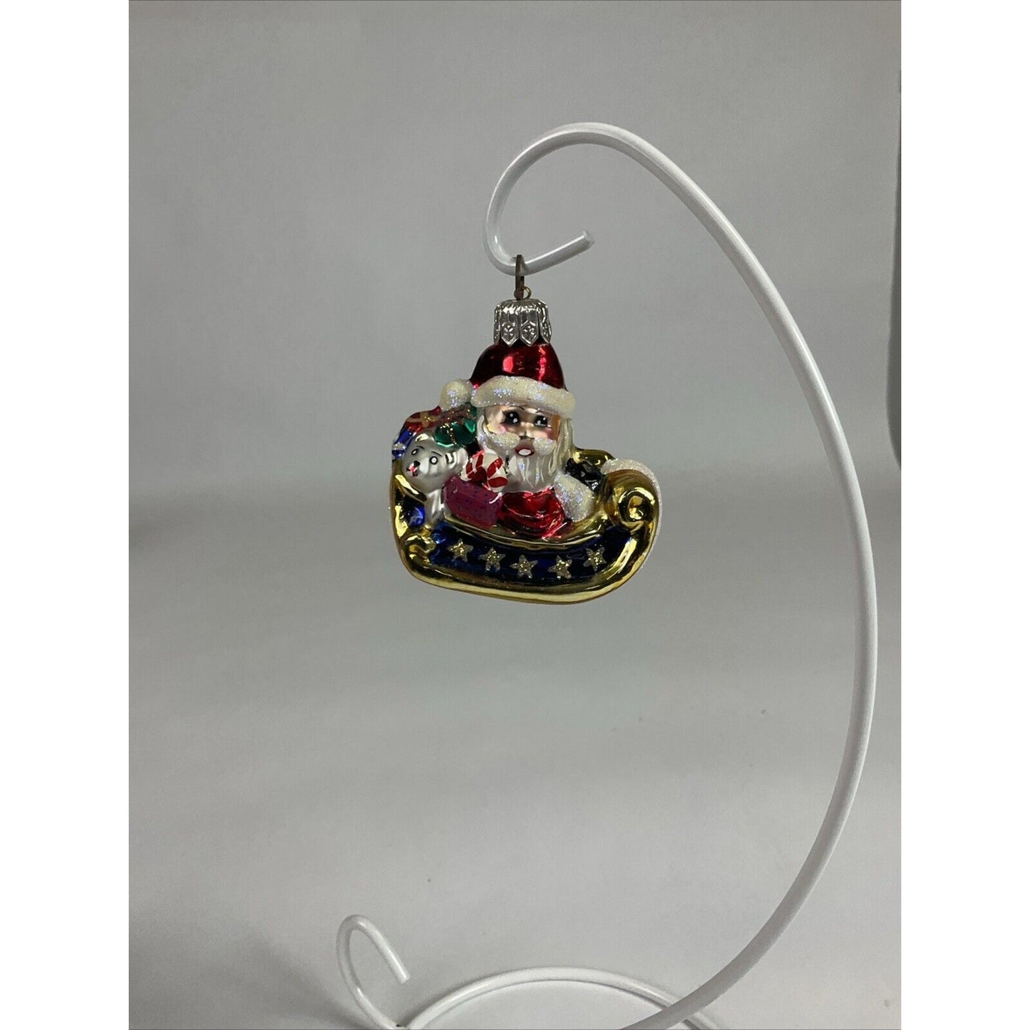 Christopher Radko “Now Dash Away Gem” Christmas Ornament