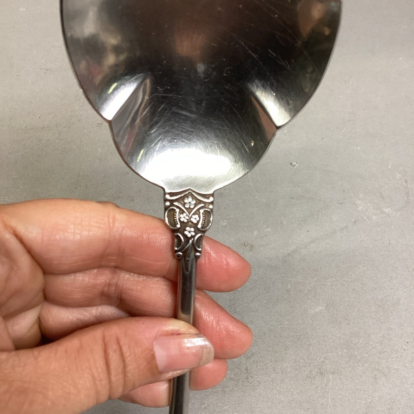 Stanley Roberts SIR MARK Stainless Japan Silverware Casserole Spoon