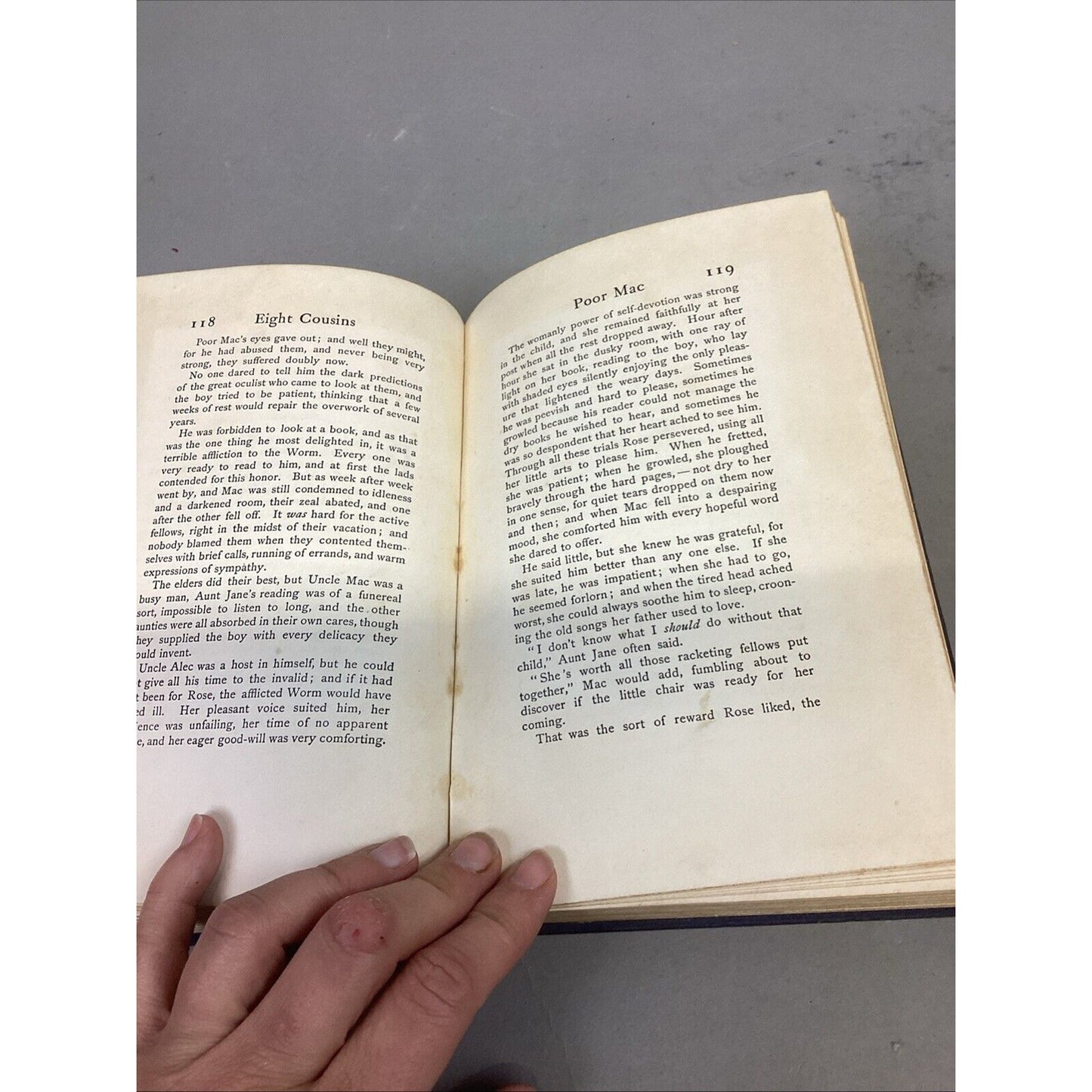 Eight Cousins by Louisa May Alcott 1927 Hardcover book Grosset & Dunlap