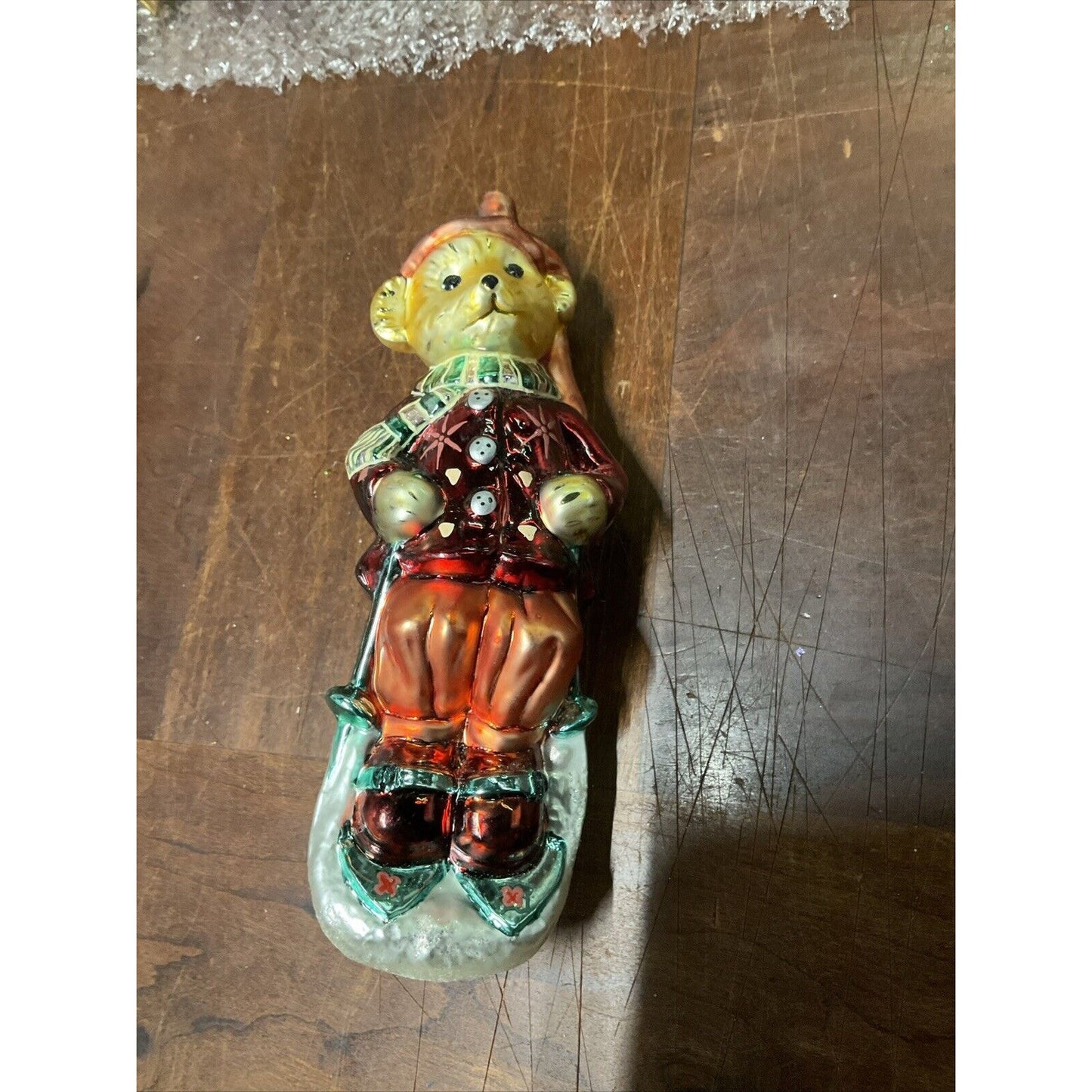 Radko Vanderbear Sleddin And Skiddadlin + Snowman Riding Vixen Reindeer / Damage