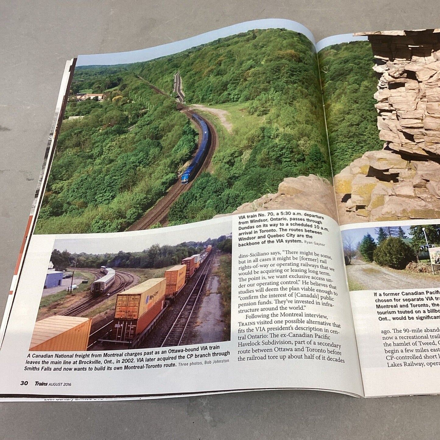 Lot Of 9 -Passenger Train Journal, Trains, Railpace & Model Railroader Magazines