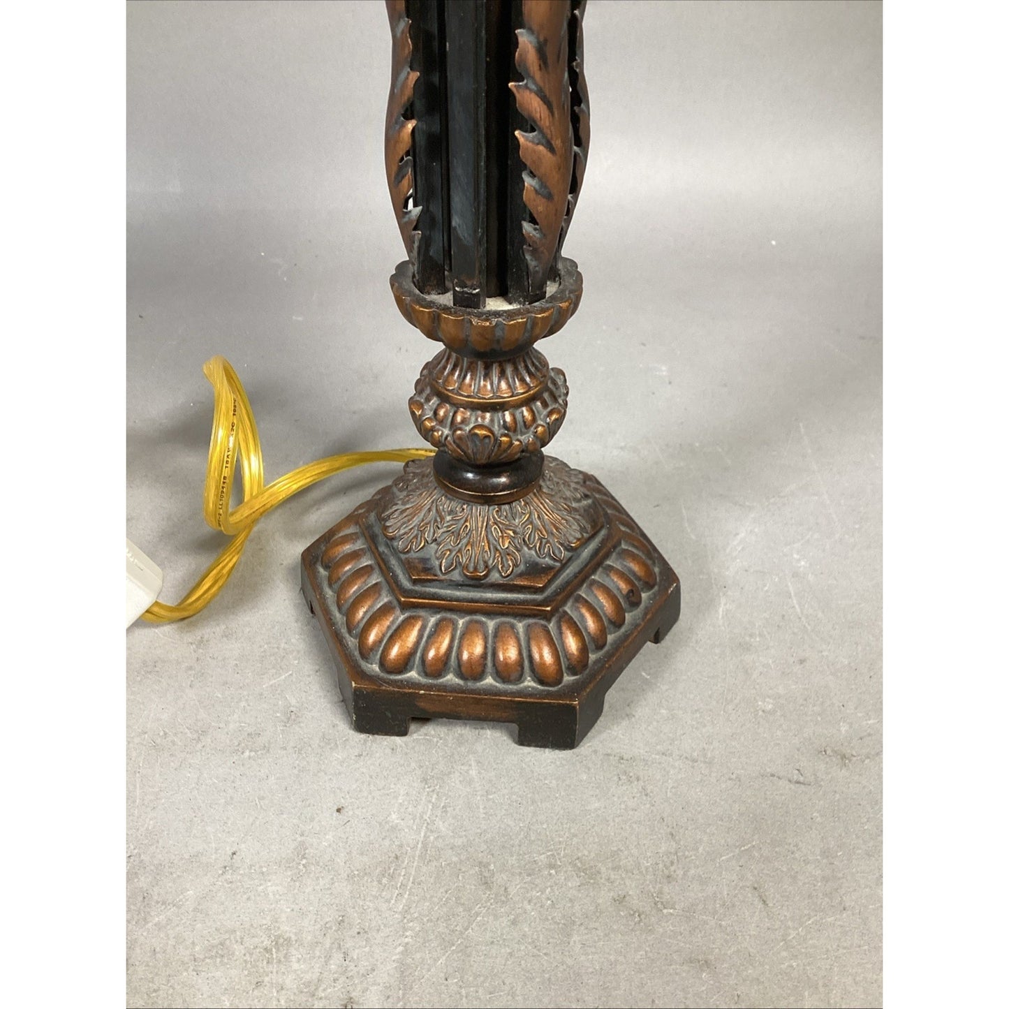 Vintage Portable Table Lamp Or Night Light - Untested - 16.5”H