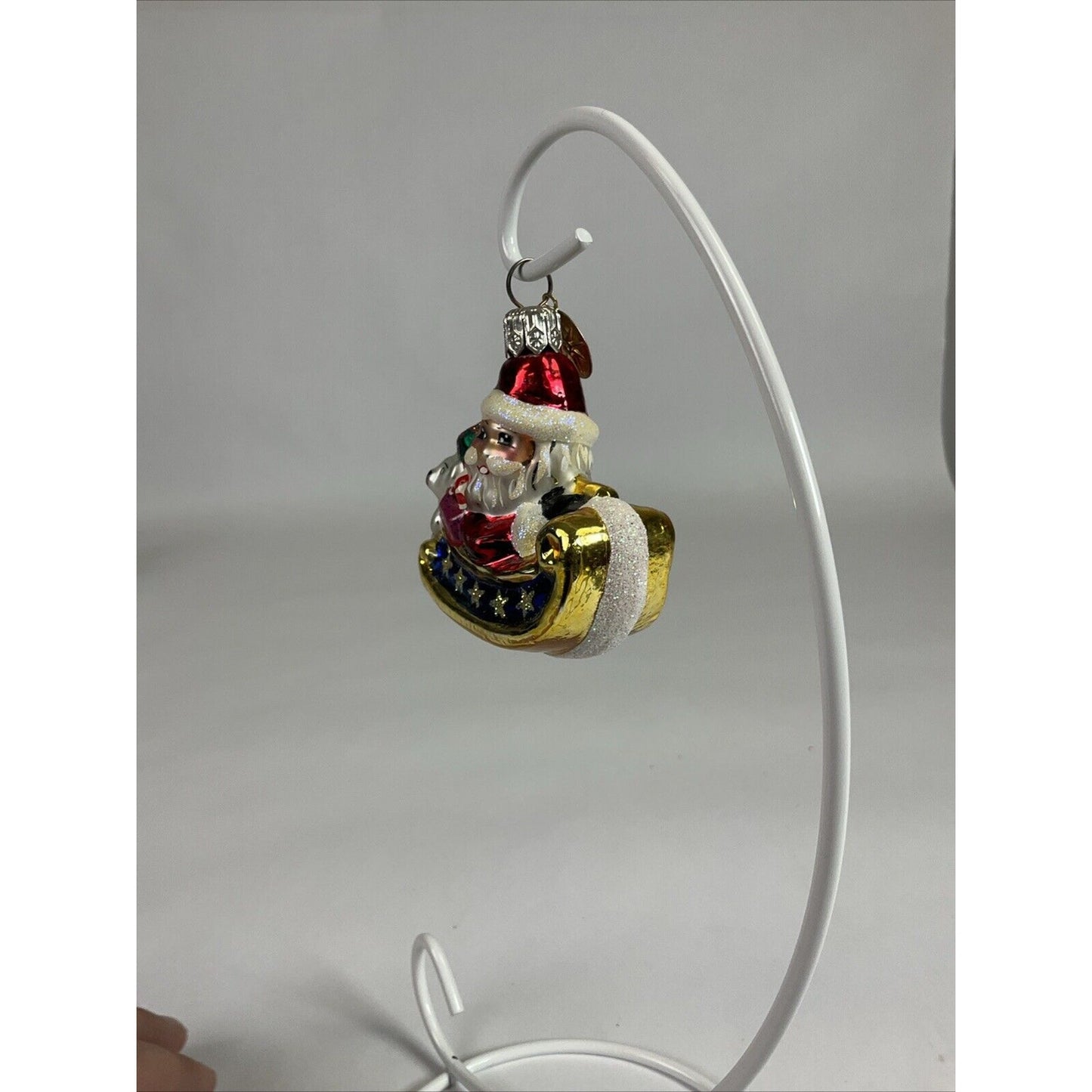 Christopher Radko “Now Dash Away Gem” Christmas Ornament