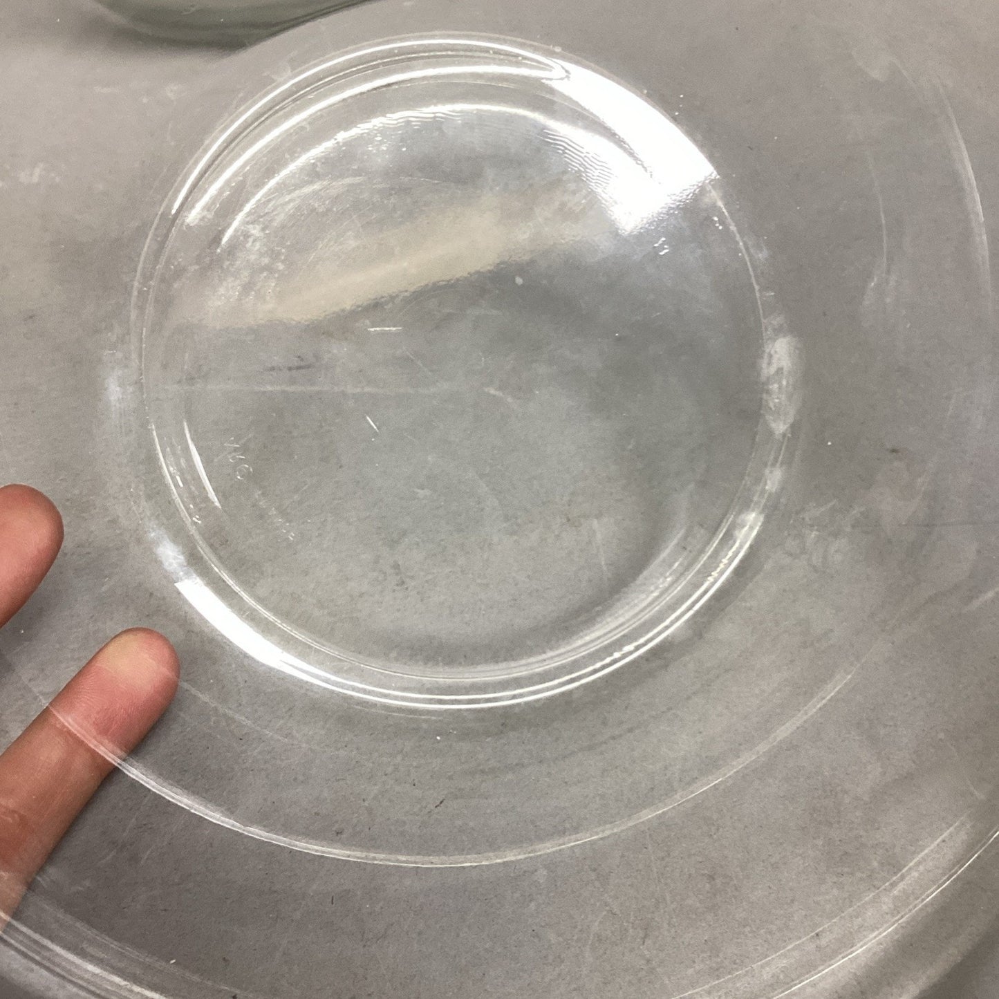 Lot Of 2 Clear Glass Arc/Arcoroc Bowls - France
