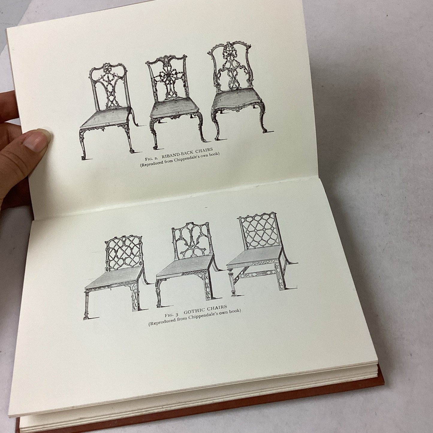 Set Of 3 - Little Book About Old Furniture - Illustrated