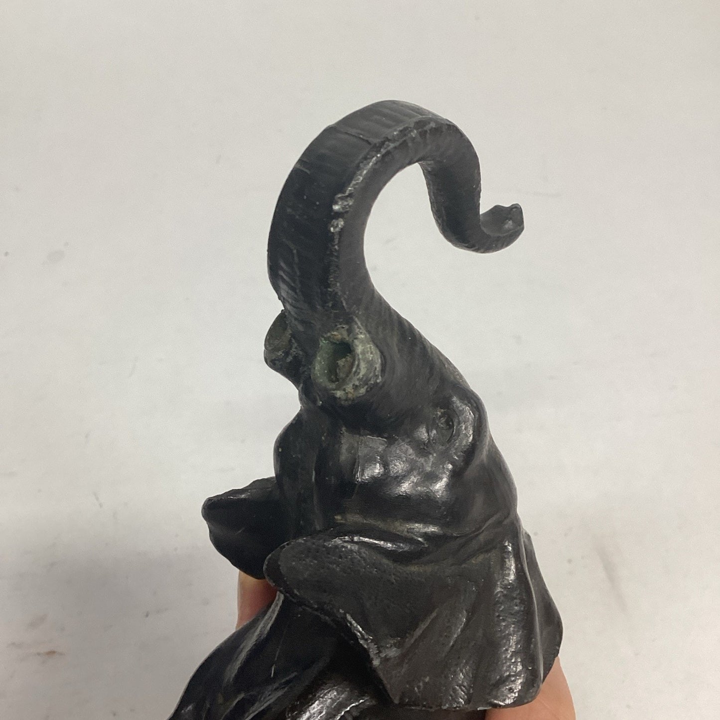 Vintage Metal Elephant - 8”Lx5”H