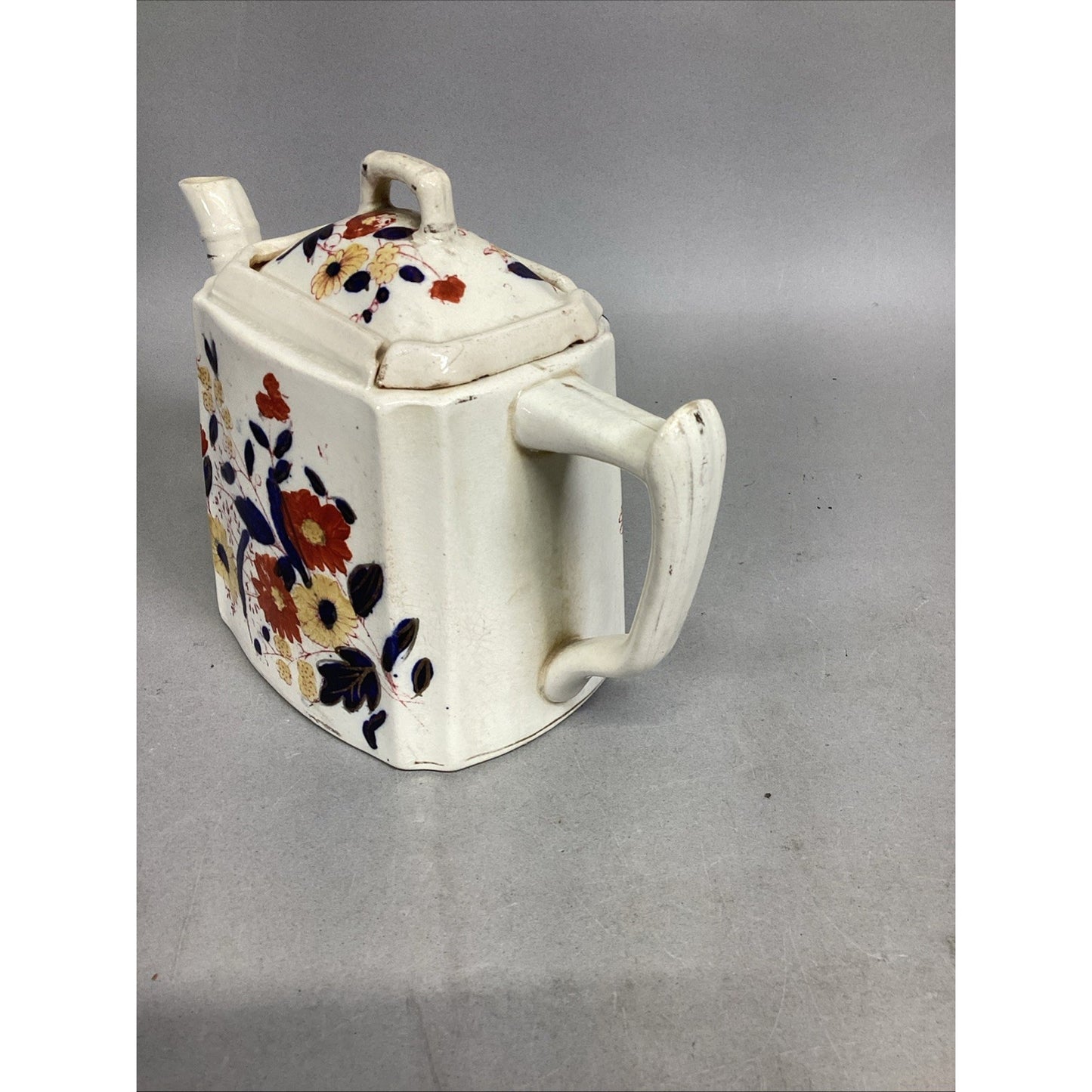 Vintage Mason’s Ironstone China Floral Pottery Teapot - Made In The UK - #23728