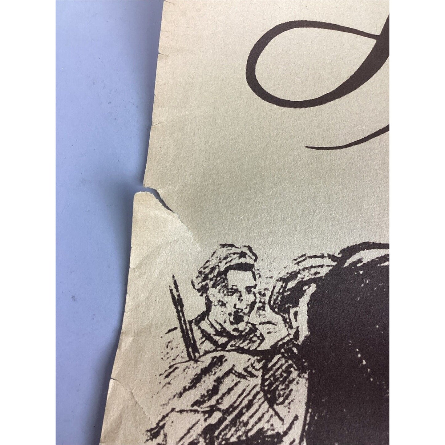 Vintage Russian Civil War Poster - Soldier Going To Battle