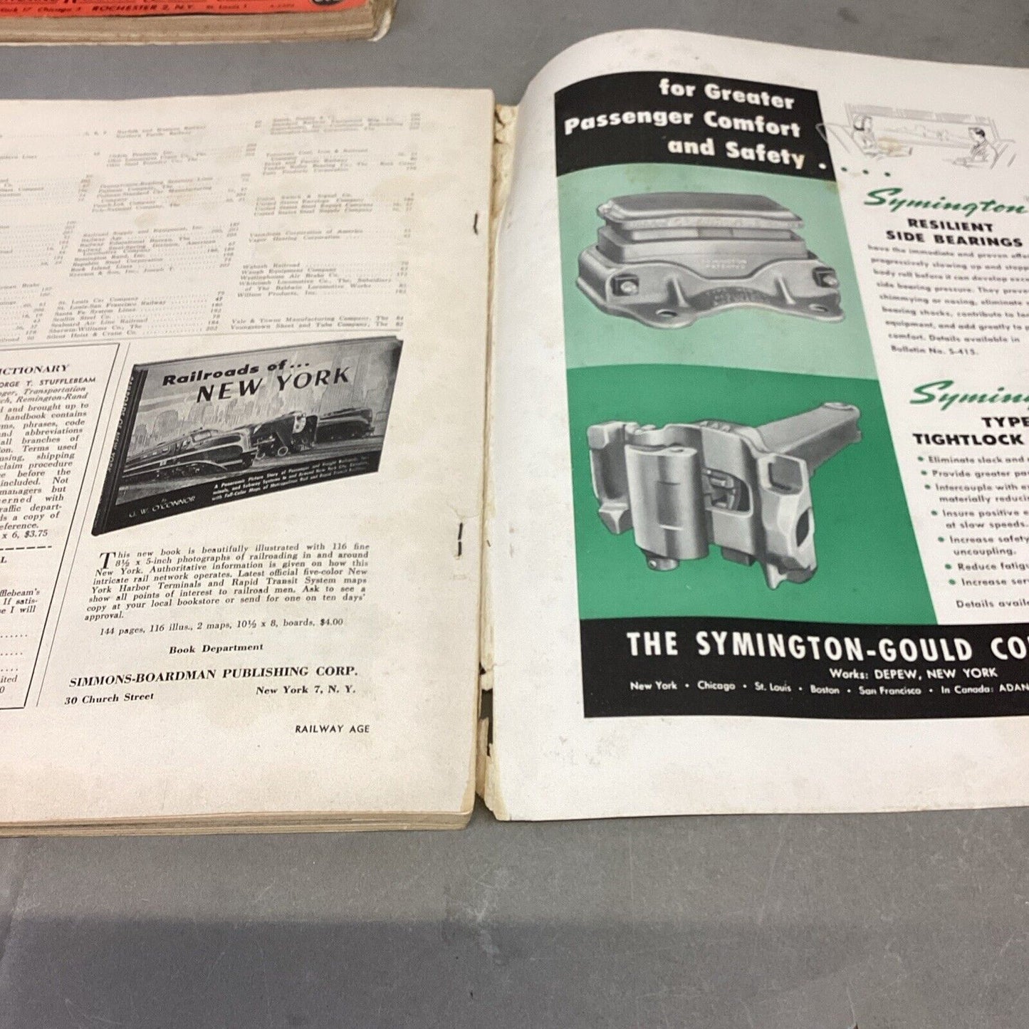Railway Age (1949 & 1950), Milwaukee Railroader (1997, 2001), Bi-Polar Electrics
