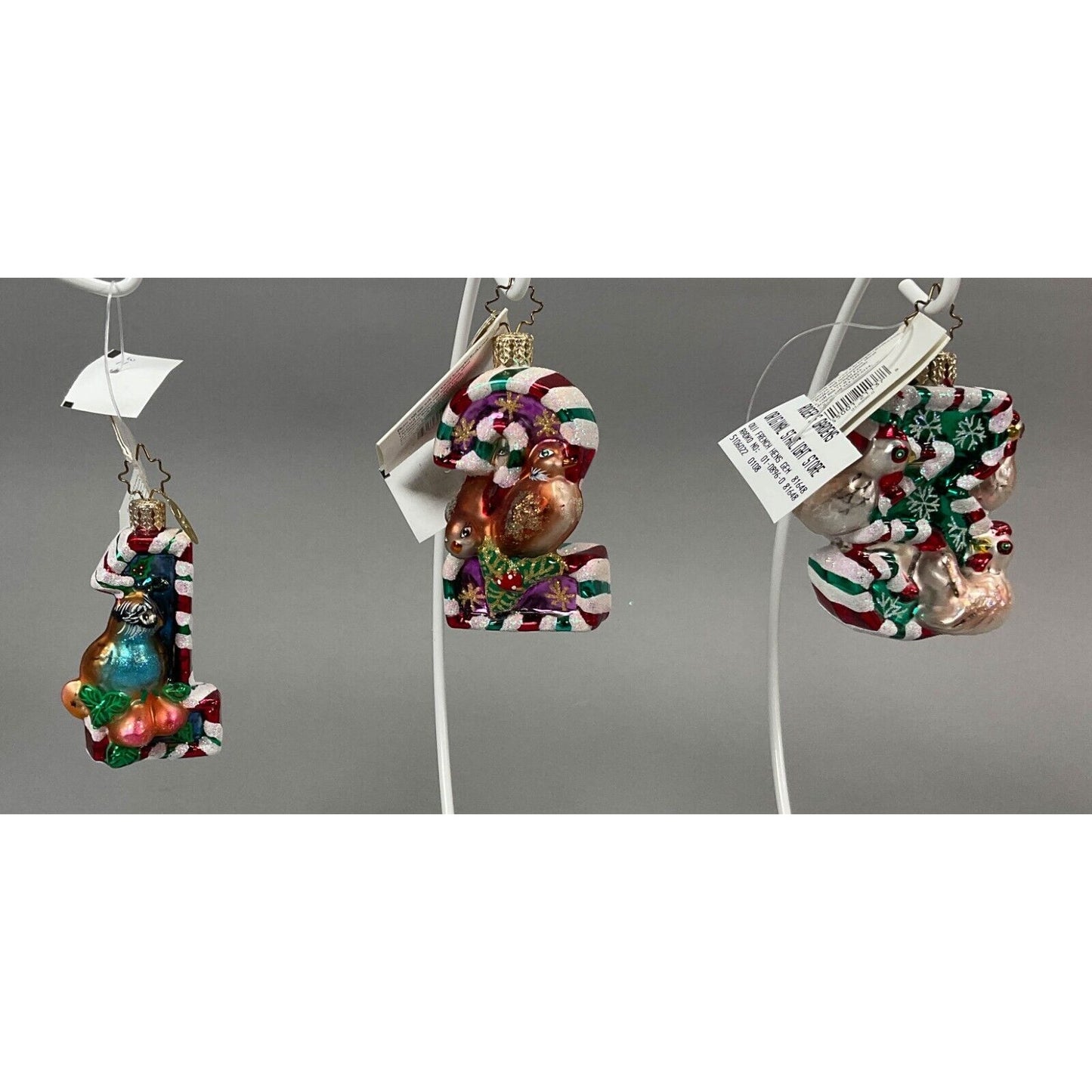 Christopher Radko Christmas Ornaments 12 Days of Christmas Complete Set