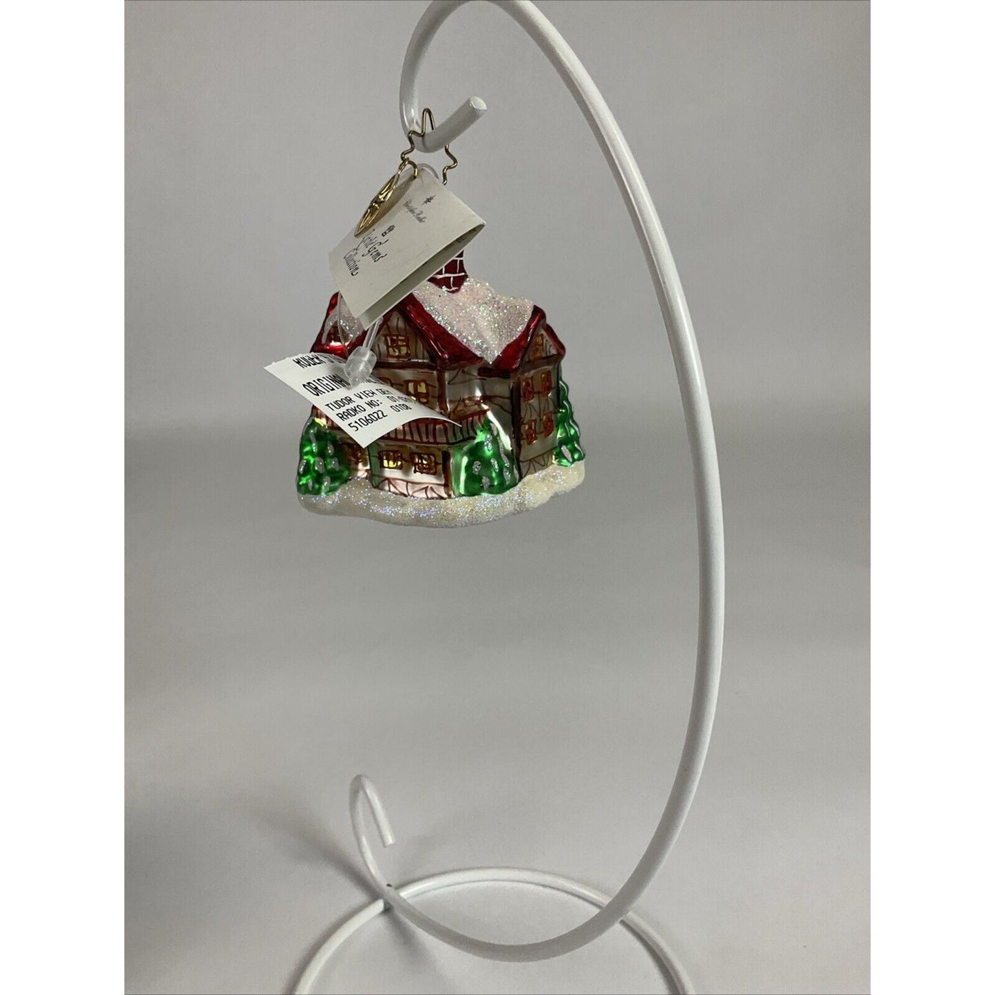 Christopher Radko "Tudor View Gem" Christmas Ornament