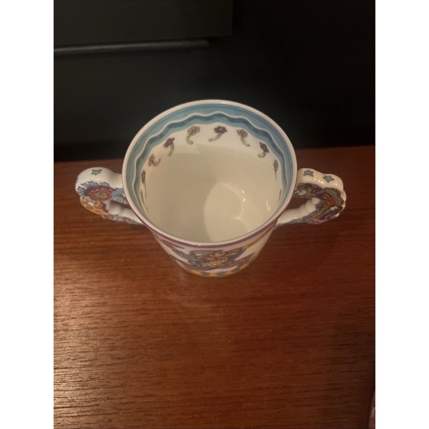 1997 Tiffany & Co ‘Fantasy’ Collection by Gene Moore Plate Bowl 2 Handle Cup Set