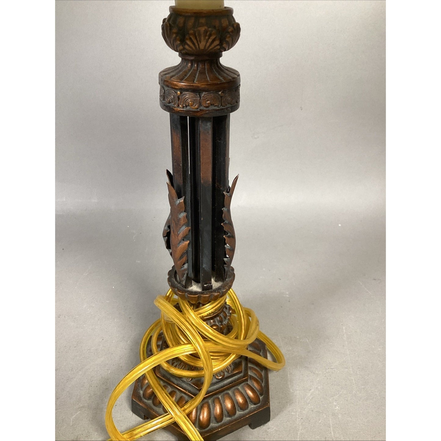 Vintage Portable Table Lamp Or Night Light - Untested - 16.5”H