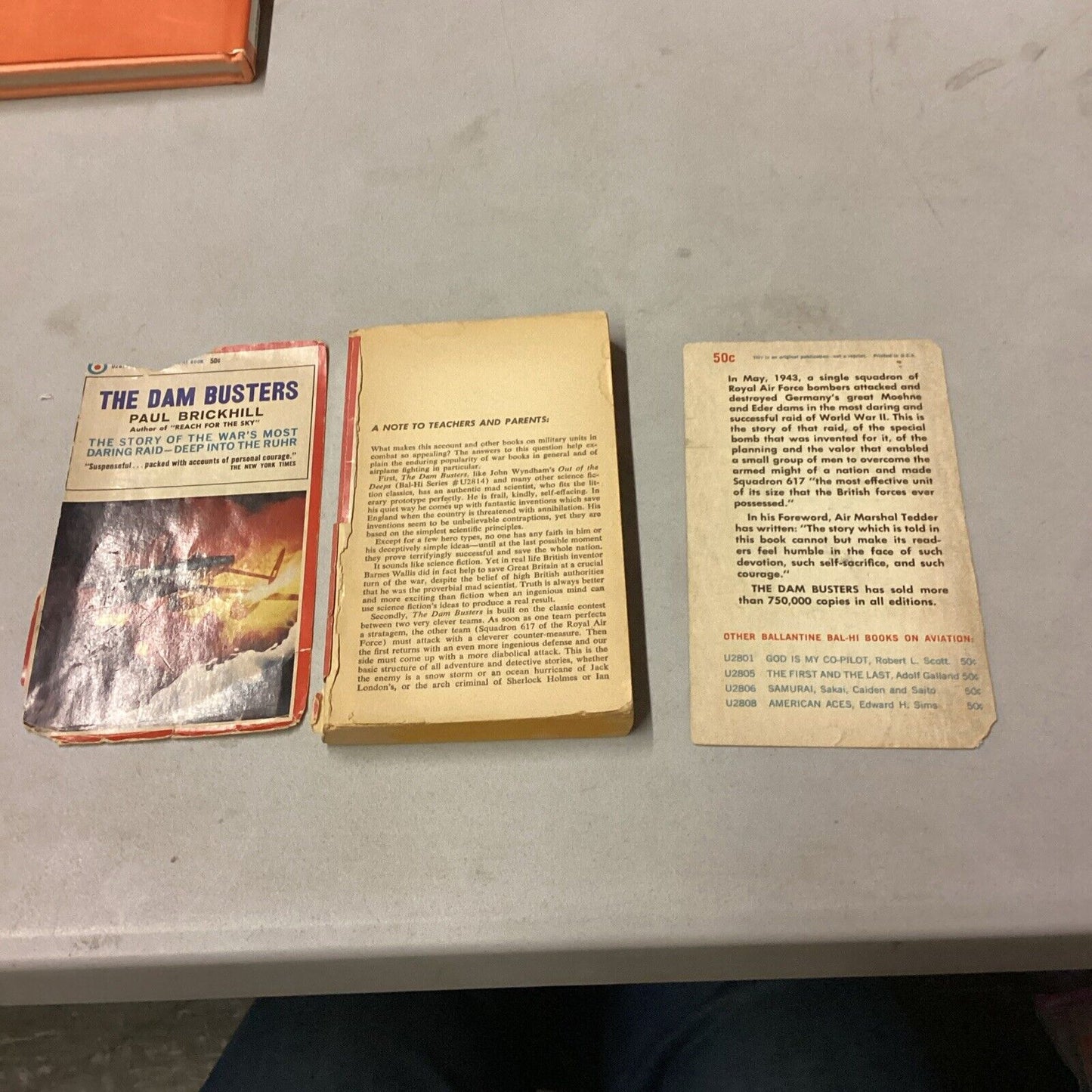 World Disasters Book 1976 & The Dambusters Story Of The Worlds Most Daring Raid