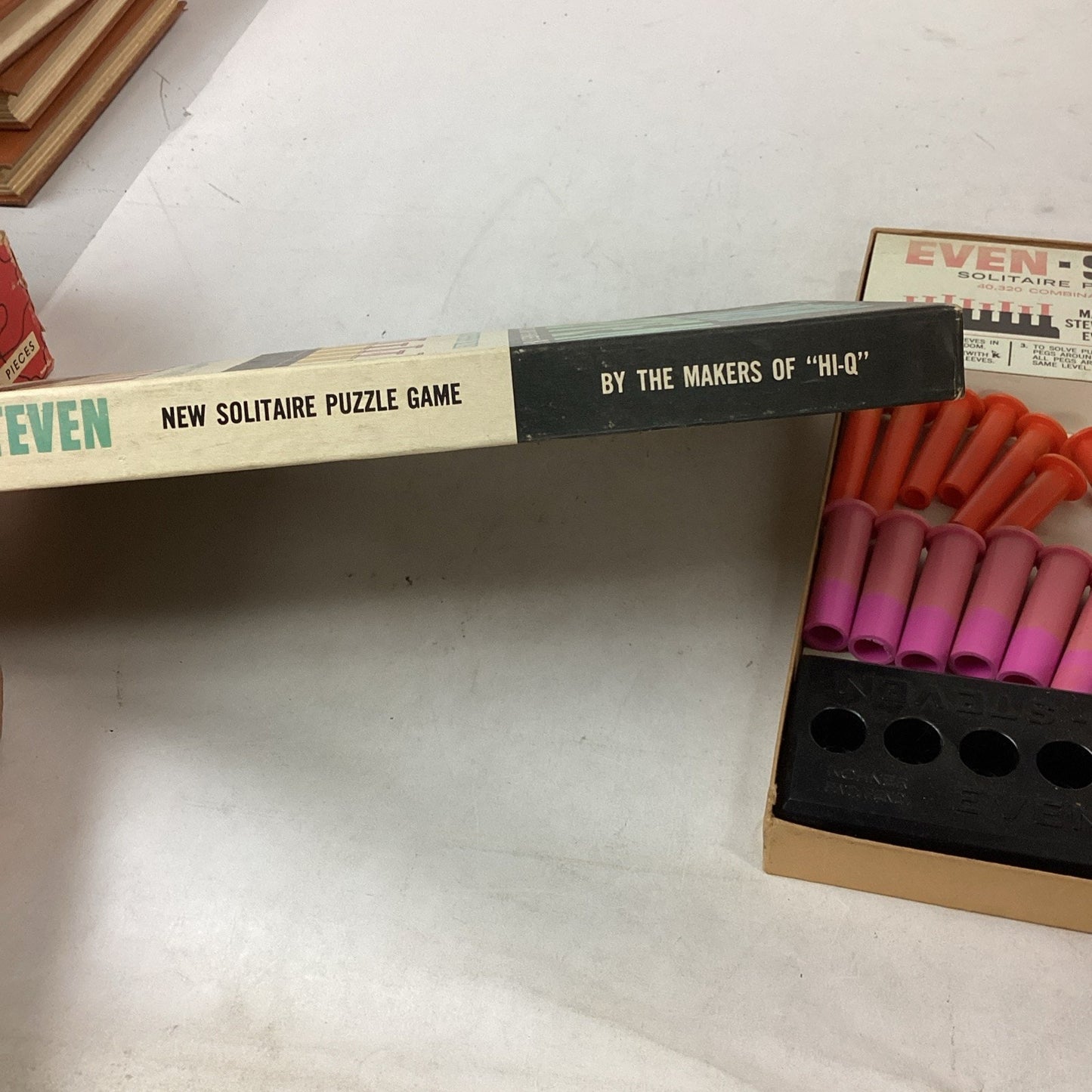 Vintage 1965 Kohner EVEN STEVEN Puzzle Game With Original Box