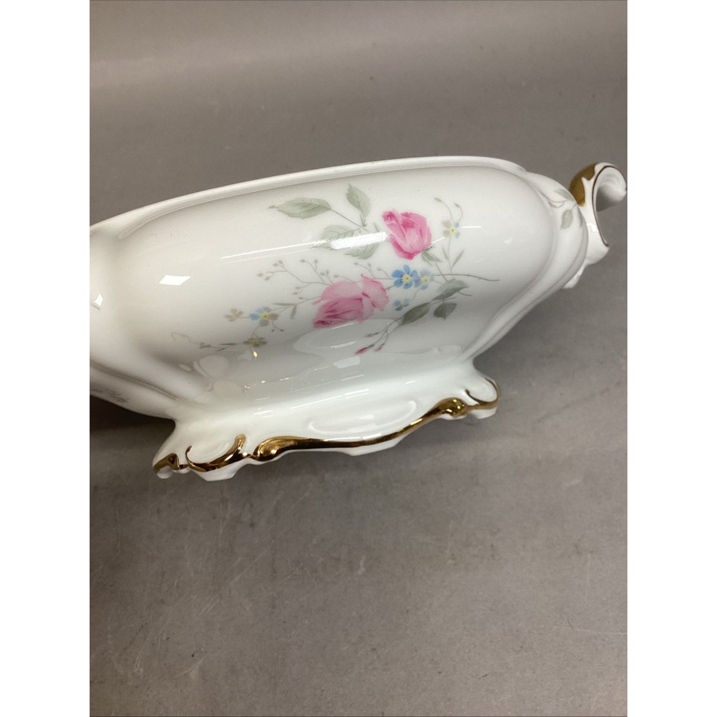 Vintage Heinrich H&Co SELB Porcelain Floral Covered Soup Tureen/Vegetable Bowl