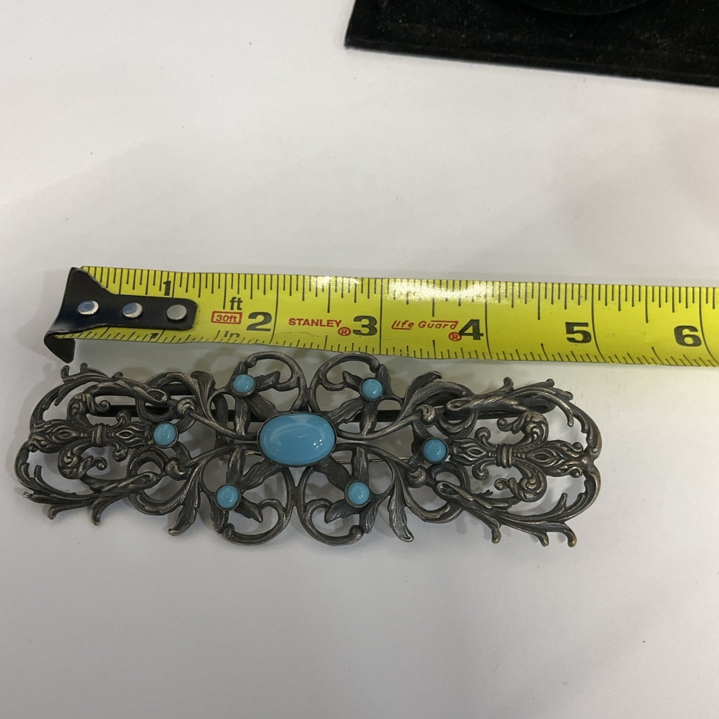 Native American Silver and Turquoise Pendant/Brooch