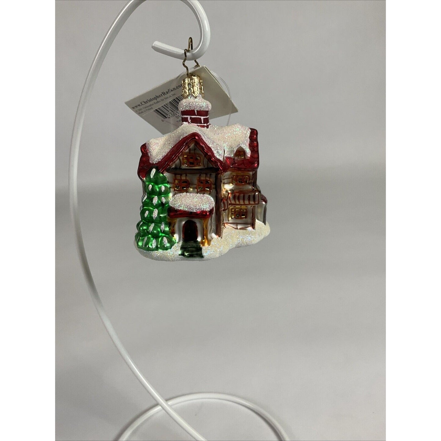 Christopher Radko "Tudor View Gem" Christmas Ornament