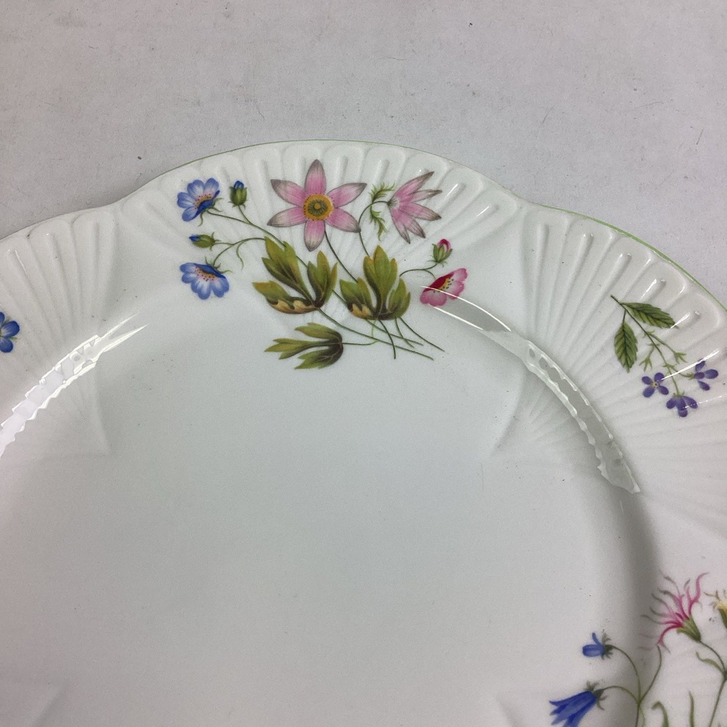 Shelley Wild Anemone Fine Bone China #13977 Salad Plate - England