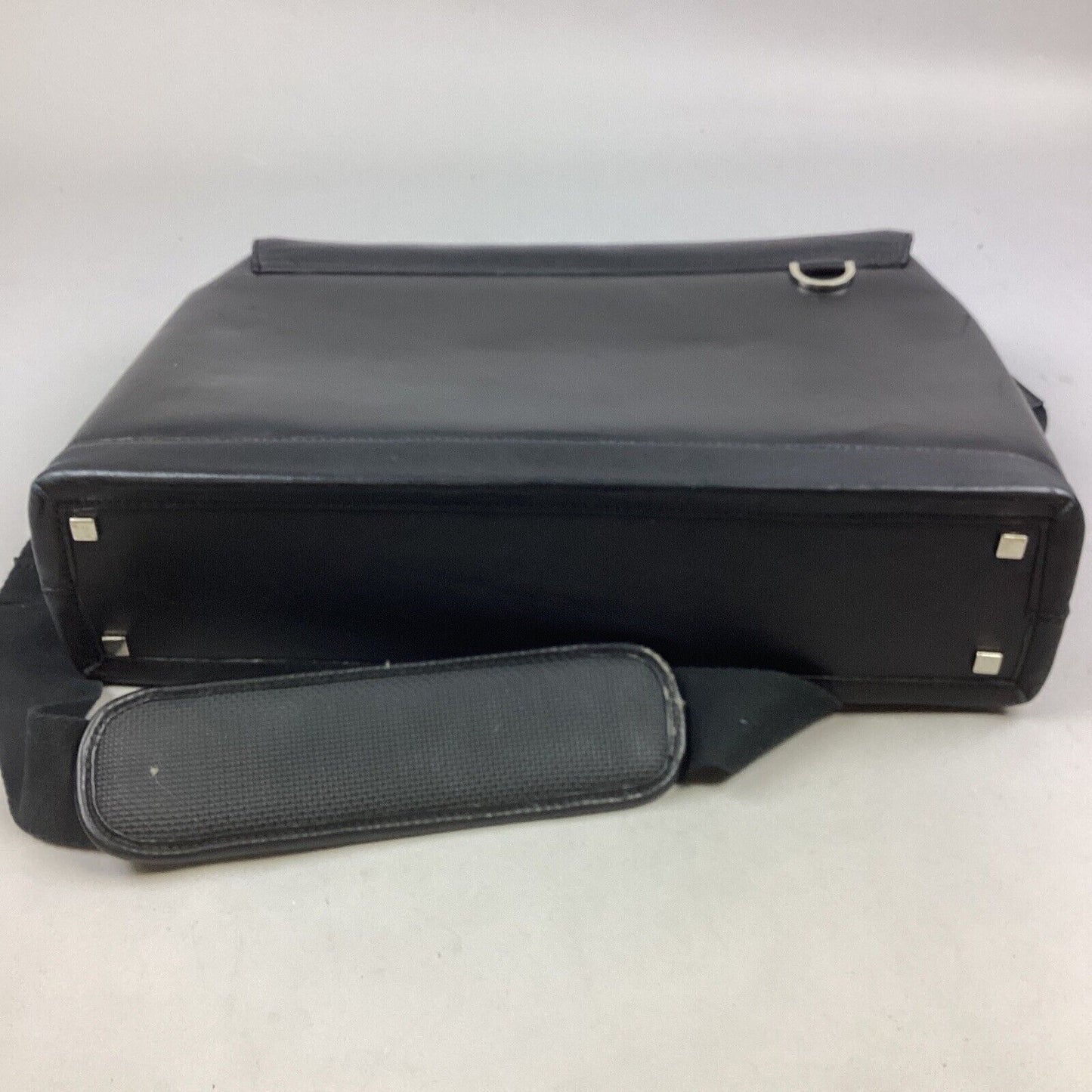 Kenneth Cole Black Leather Briefcase