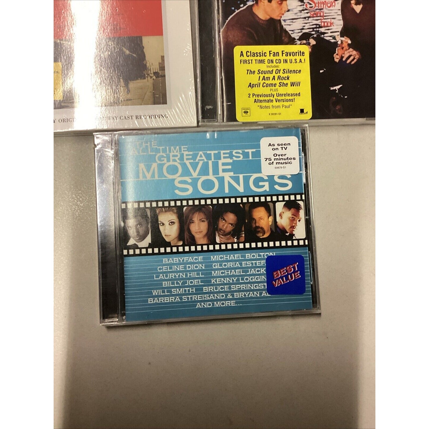 Lot Of 5 CDs - Music From Movies/Films/Broadway - New & Sealed