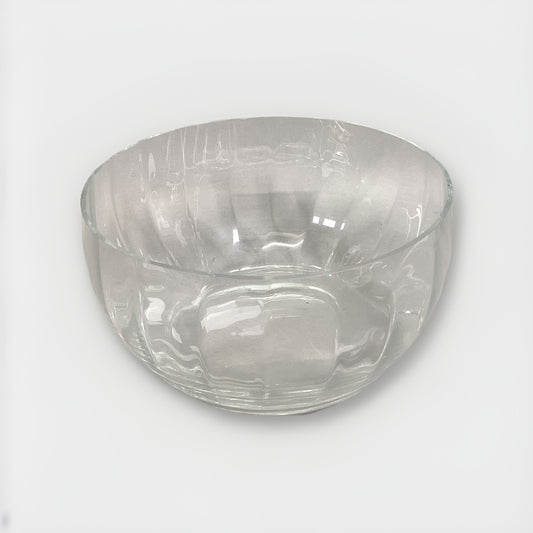 Krosno Of Poland Large Glass Lead Crystal Fruit/Salad Bowl - 5.5”Hx9.5”D