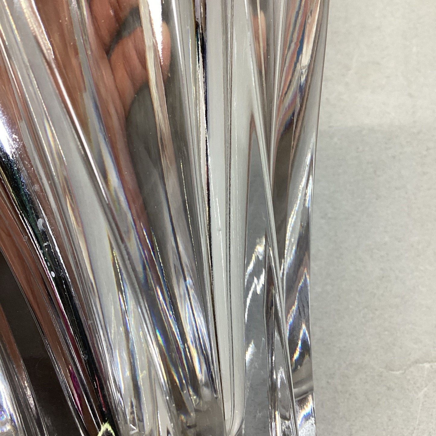 Waterford Marquis Windflower Lead Crystal Vase - 8”H