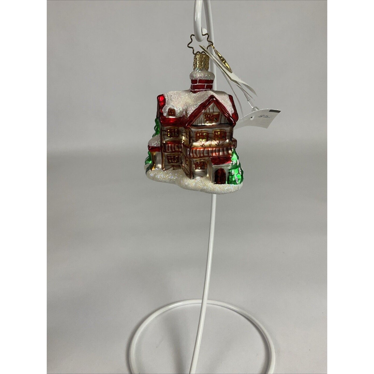 Christopher Radko "Tudor View Gem" Christmas Ornament
