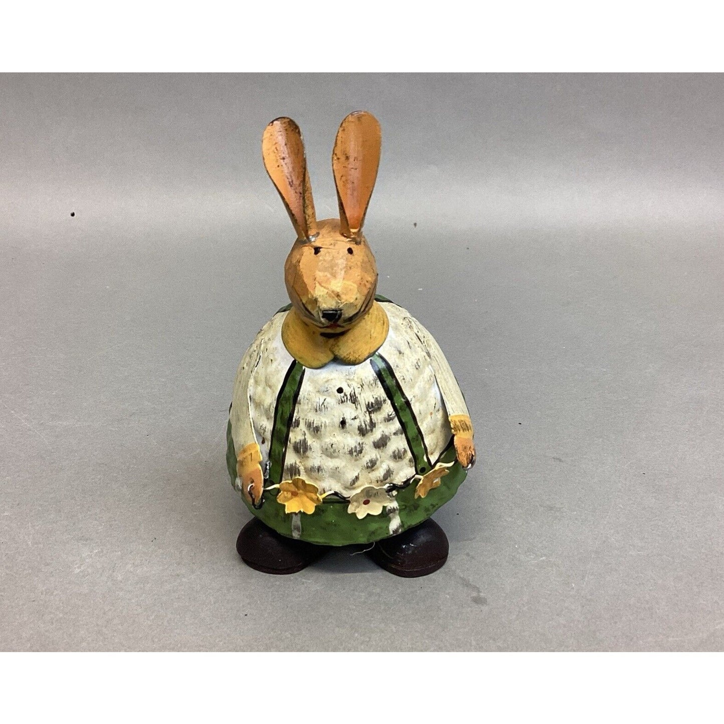 Vintage Bobble Head Spring Loaded Easter Bunny Rabbit Figurine
