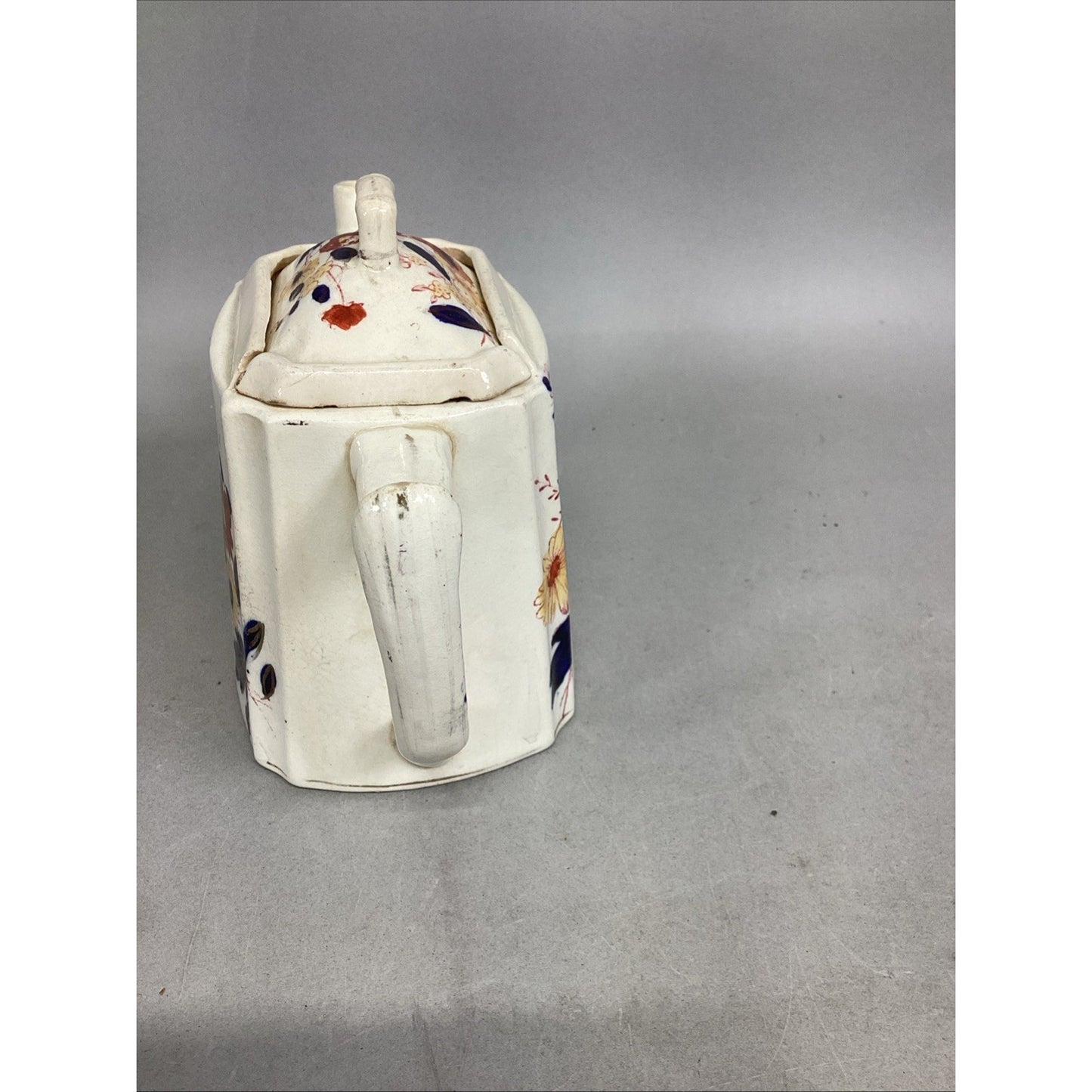 Vintage Mason’s Ironstone China Floral Pottery Teapot - Made In The UK - #23728