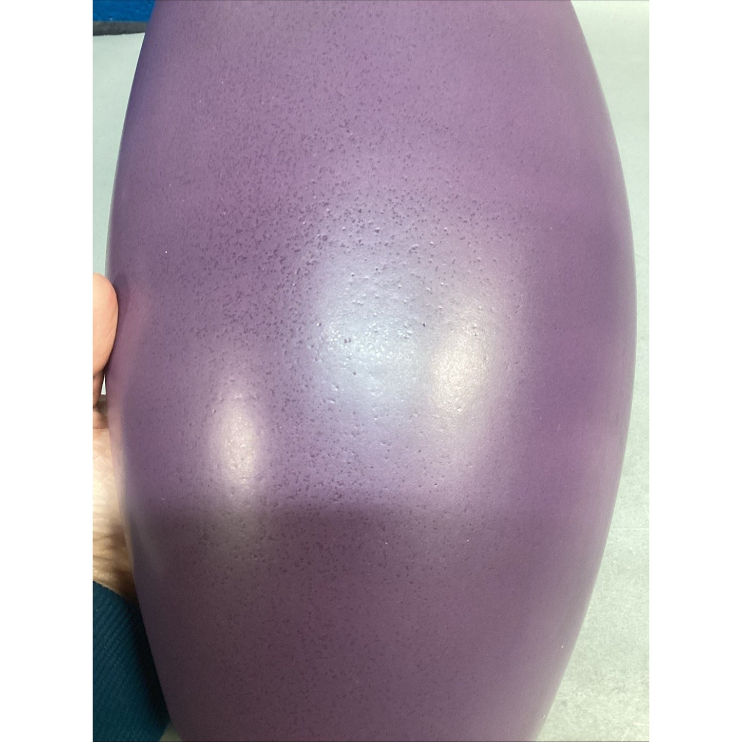 Vintage Amethyst Loop Vase - Made In Portugal - 12.5”H