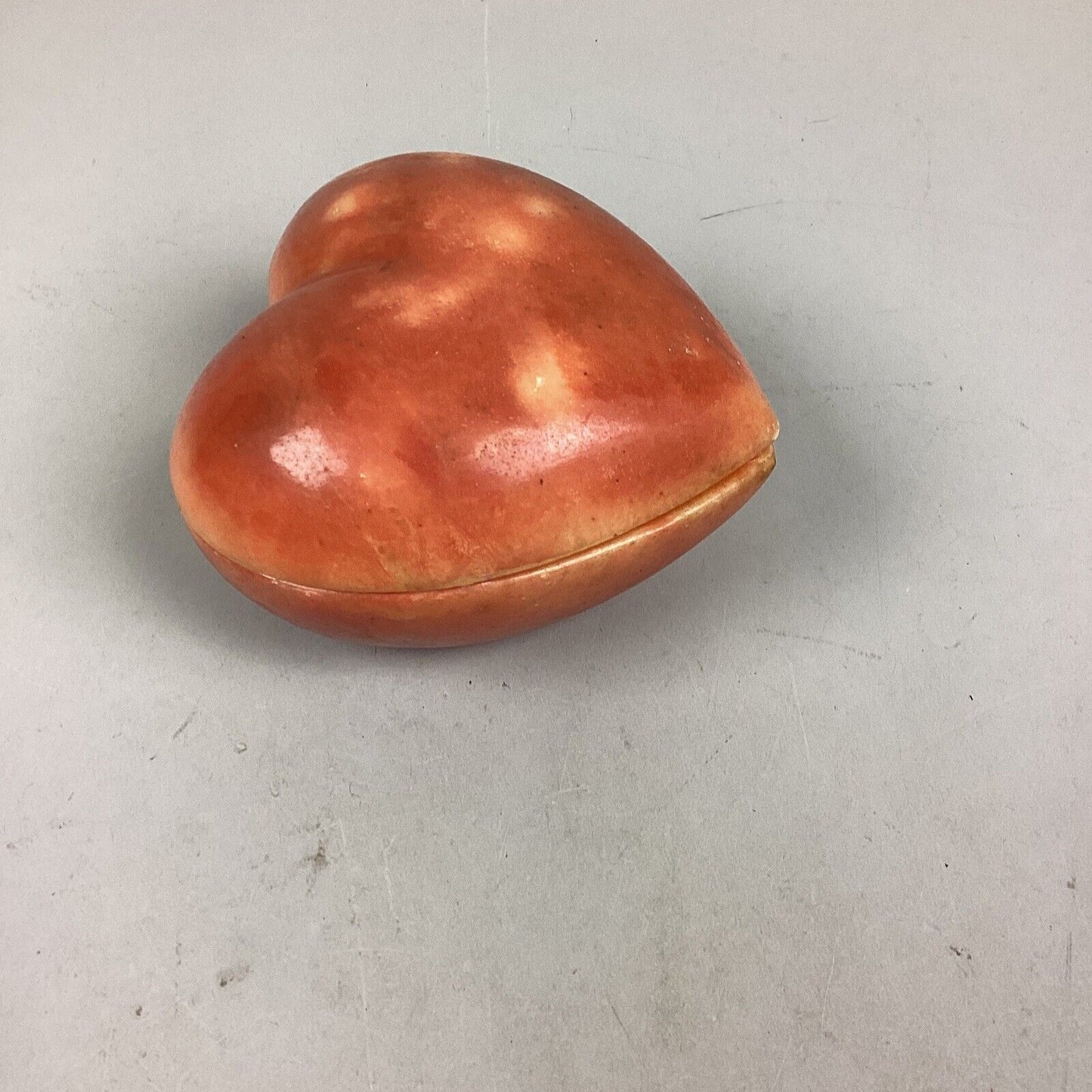 Lidded Heart Shaped Candy Dish Trinket Dish