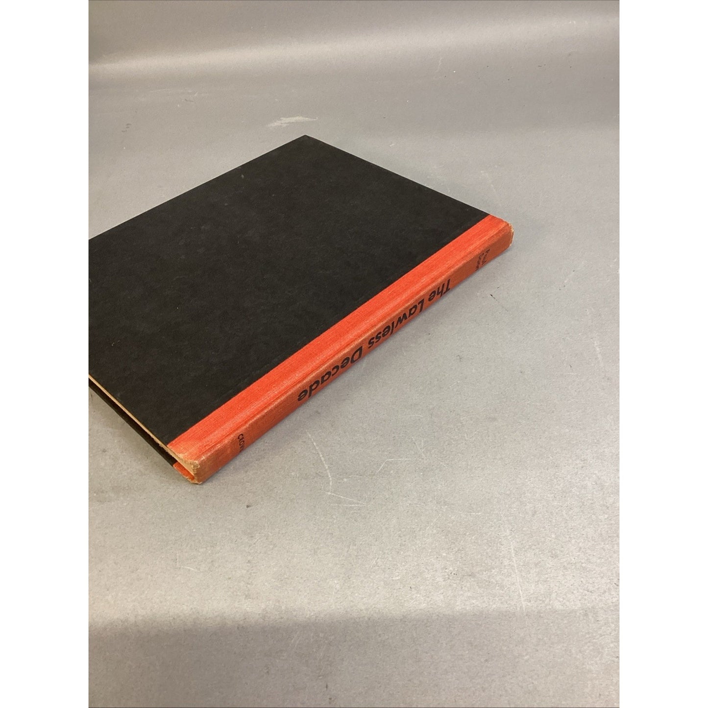 VINTAGE 1966 8TH PRINTING THE LAWLESS DECADE PAUL SANN HORNBY ILLUST HC BOOK