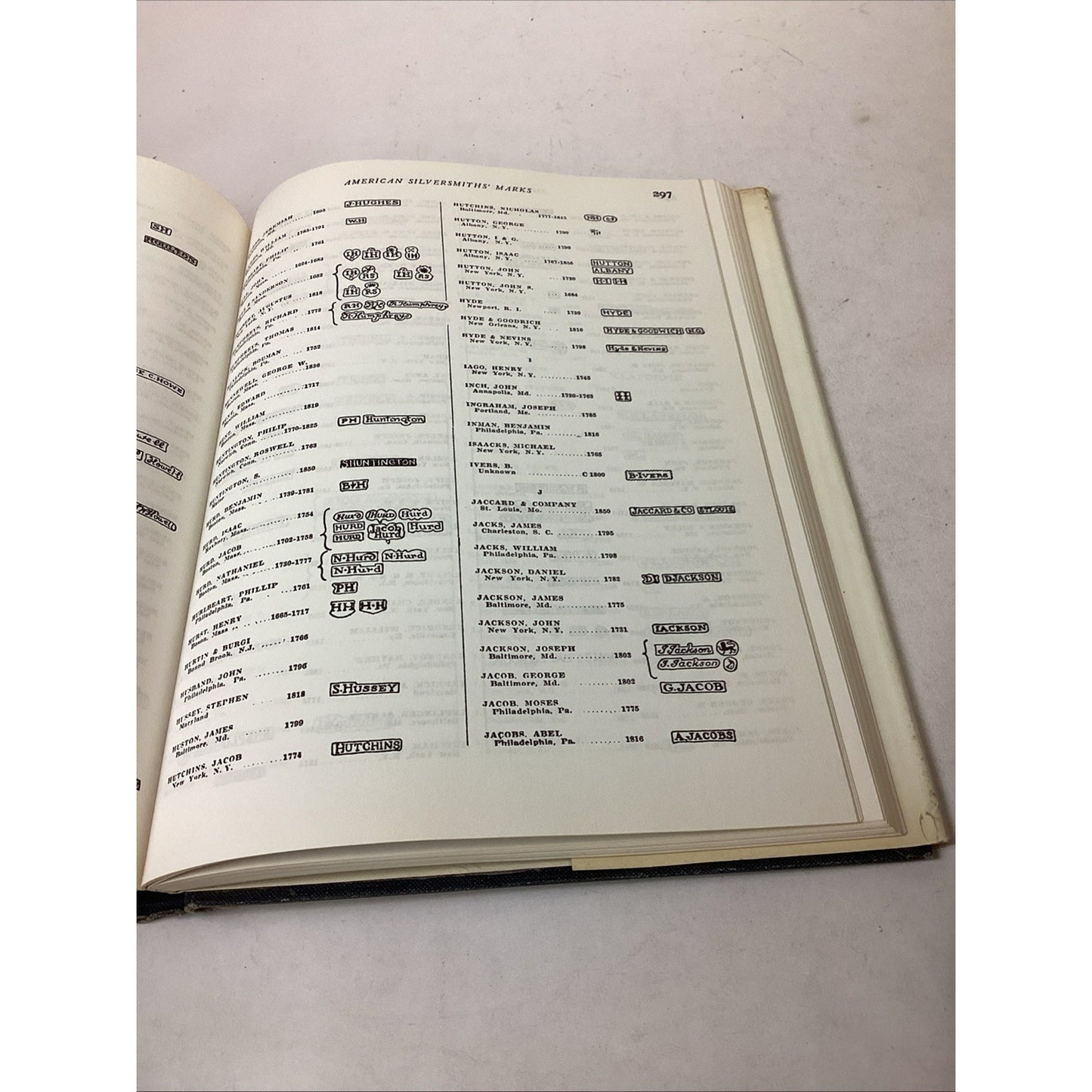 THE BOOK OF OLD SILVER: English,American,Foreign Hallmarks by Seymour Wyler 1973