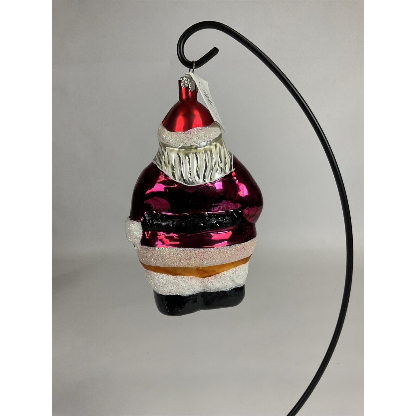 Radko ROUND ABOUT SANTA Christmas Ornament LARGE