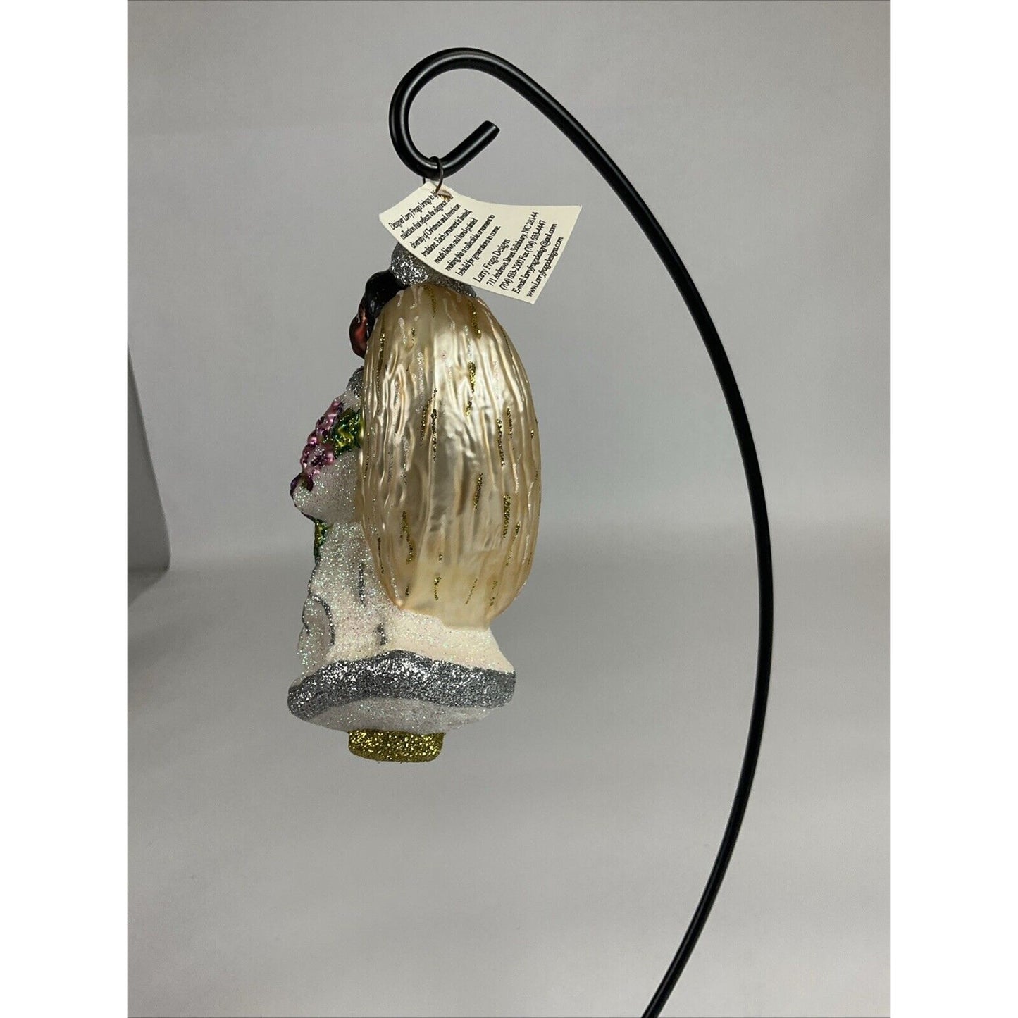 Larry Fraga Ornament Angel Glitter Series Christmas