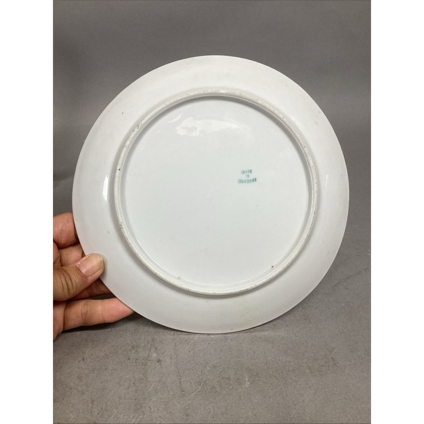 Decorative Pink Red Floral Porcelain Plate - Made In Germany - 7.5”D