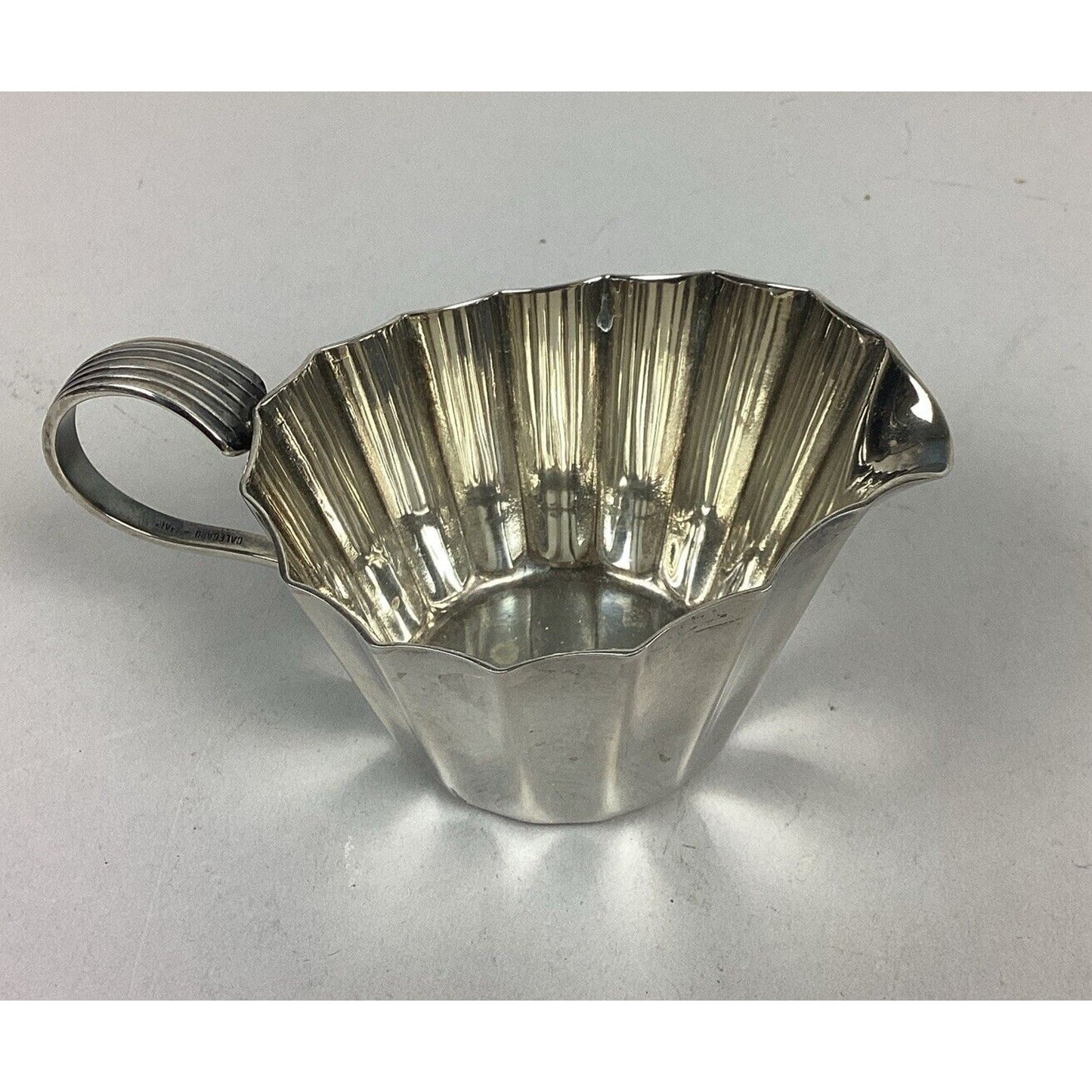 Vignelli Designs Silver Plated Creamer - Made In Italy