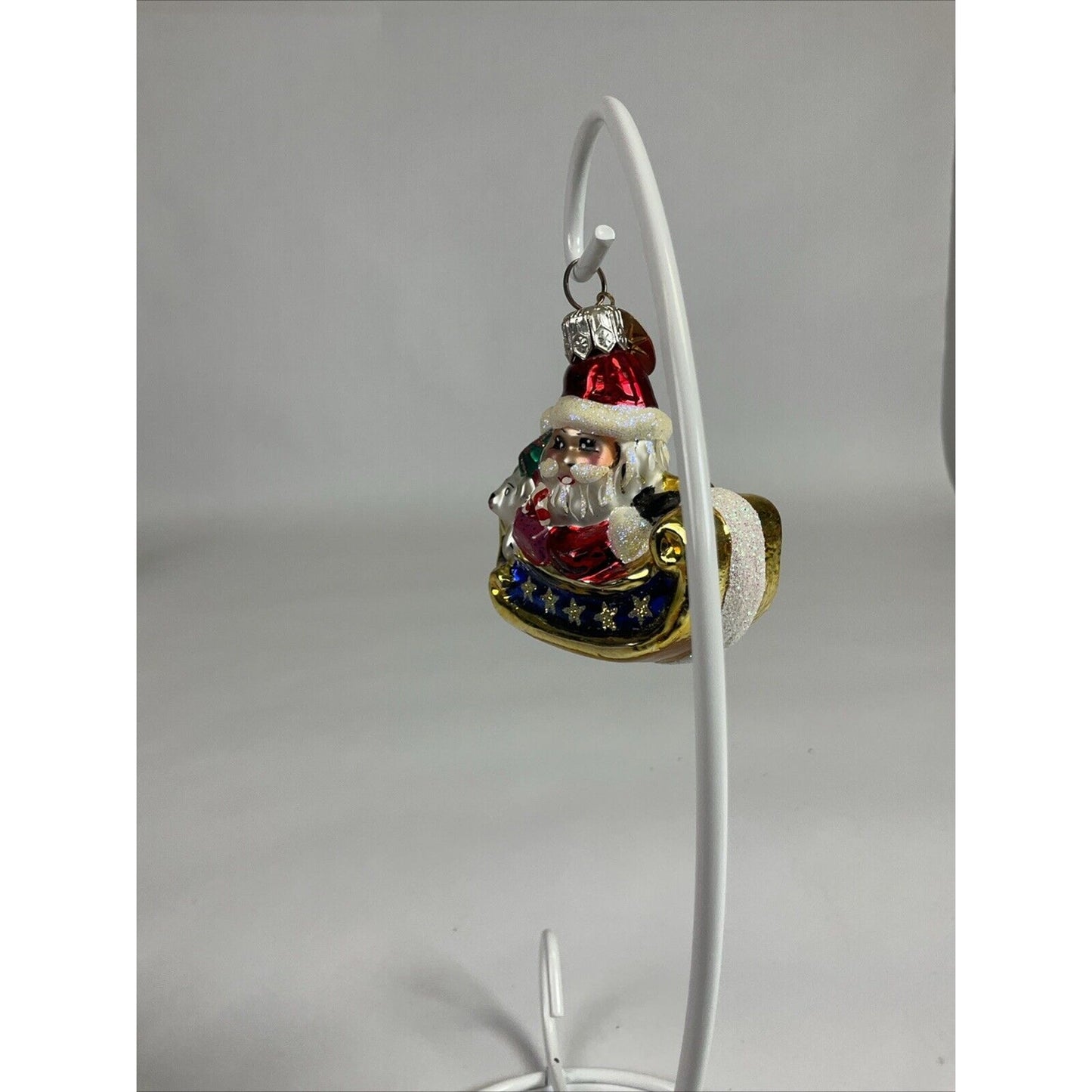 Christopher Radko “Now Dash Away Gem” Christmas Ornament