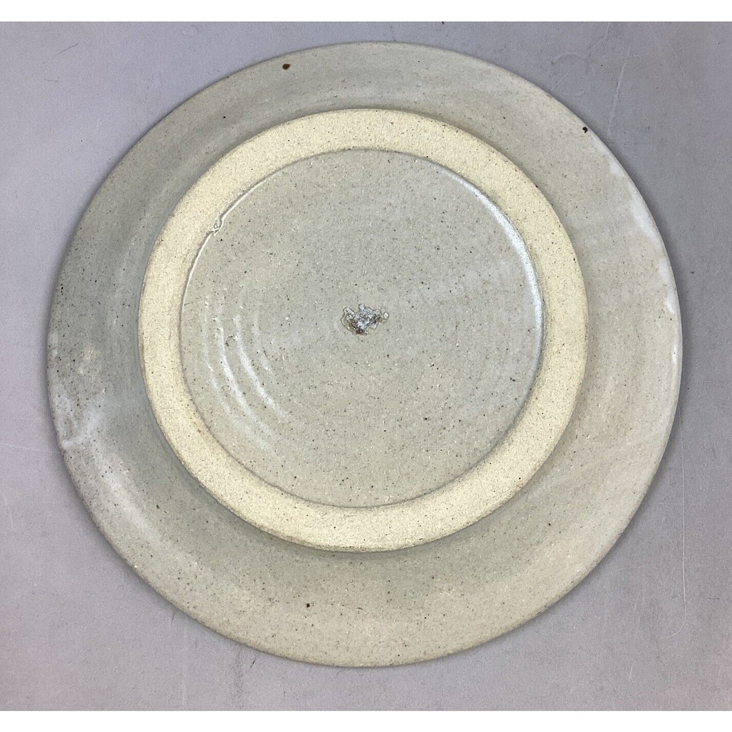 Set Of 3 Handmade Art Pottery Floral Bowl And 2 Plates