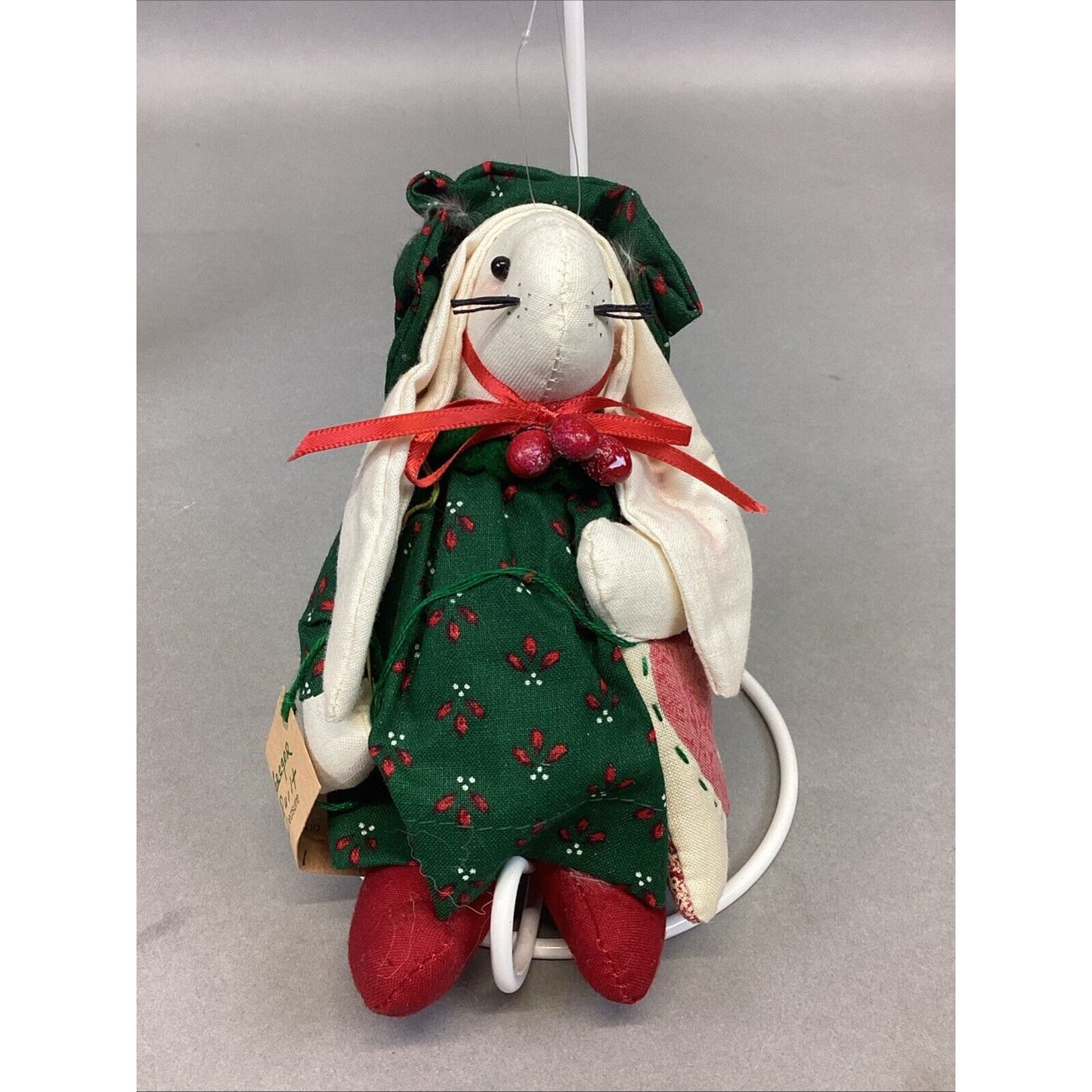 Peter McGregor And Anny McGregor Handcrafted Bunny Ornaments