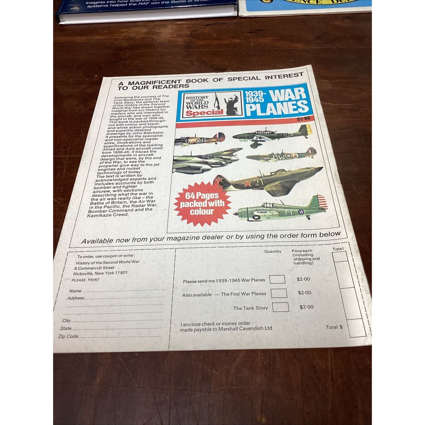 Lot Of 4 - The Battle Of Britain Book And 3 Magazines