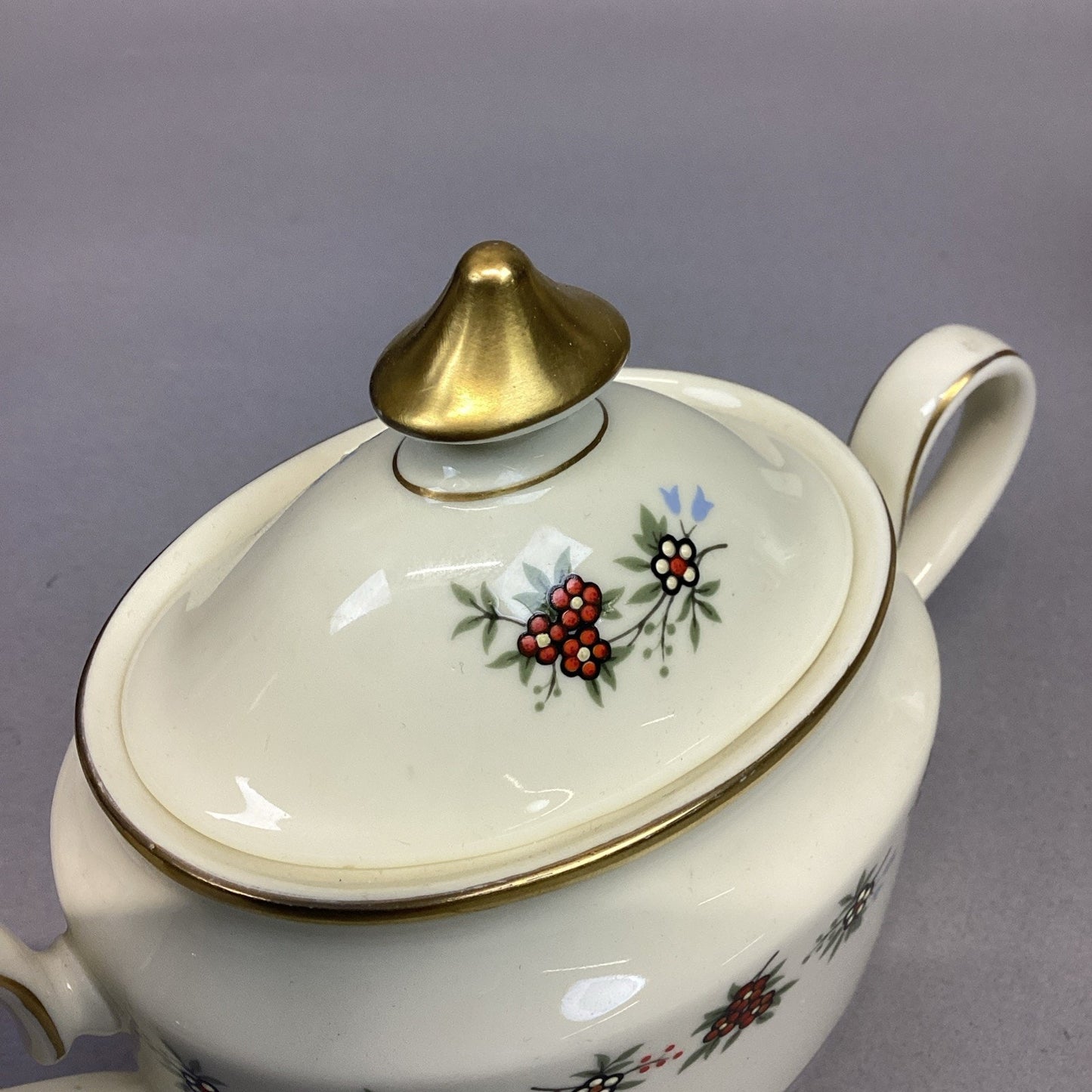 Minton Mirabeau Bone China Sugar Bowl & Creamer Set - Made In England