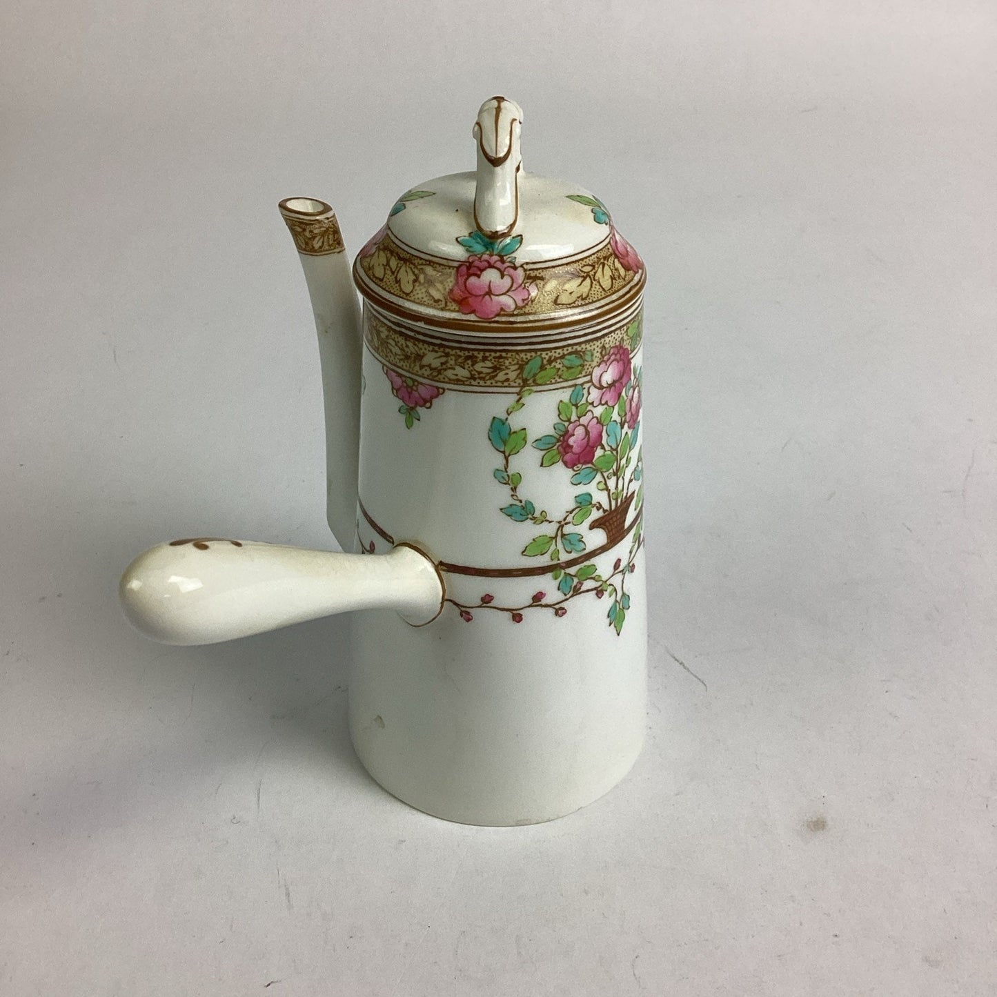 Royal Worcester Coffee Or Teapot With Handle - Made In England - #645537